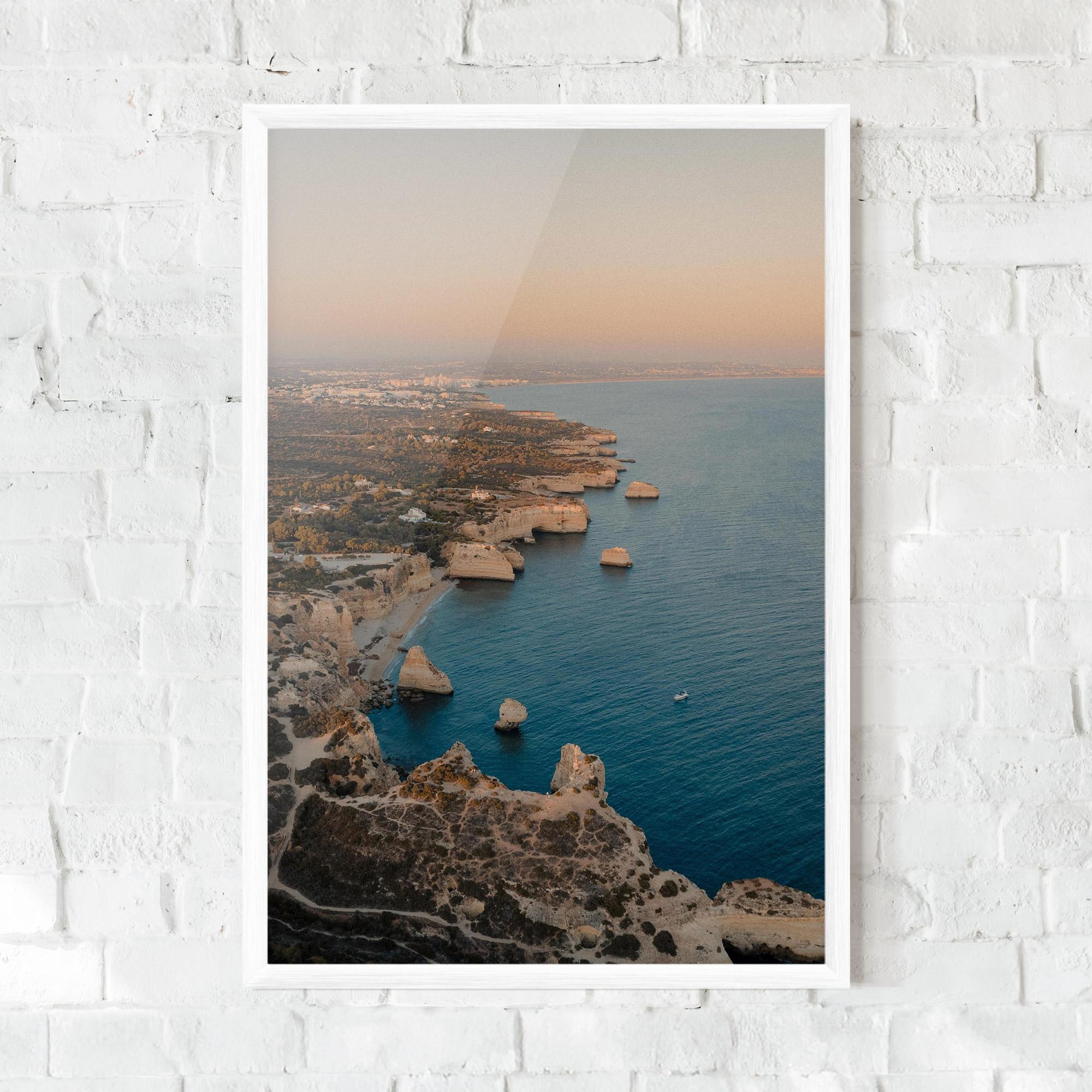 Gerahmte Poster Water Landscape mockup 0