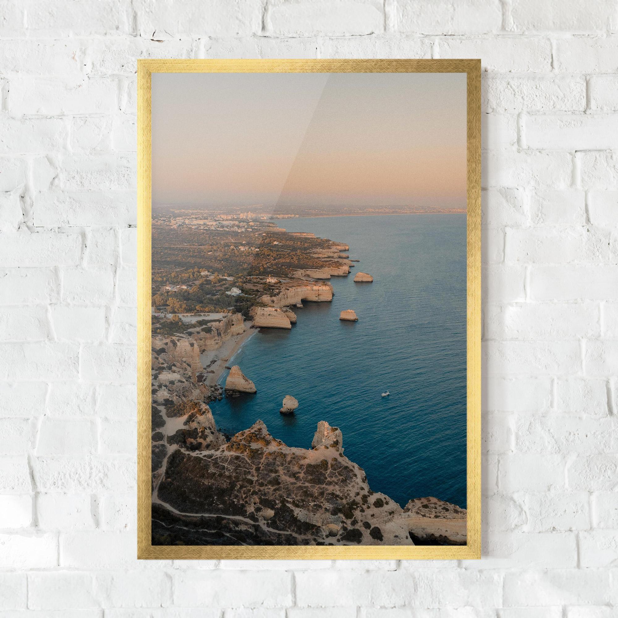 Gerahmte Poster Water Landscape mockup 0