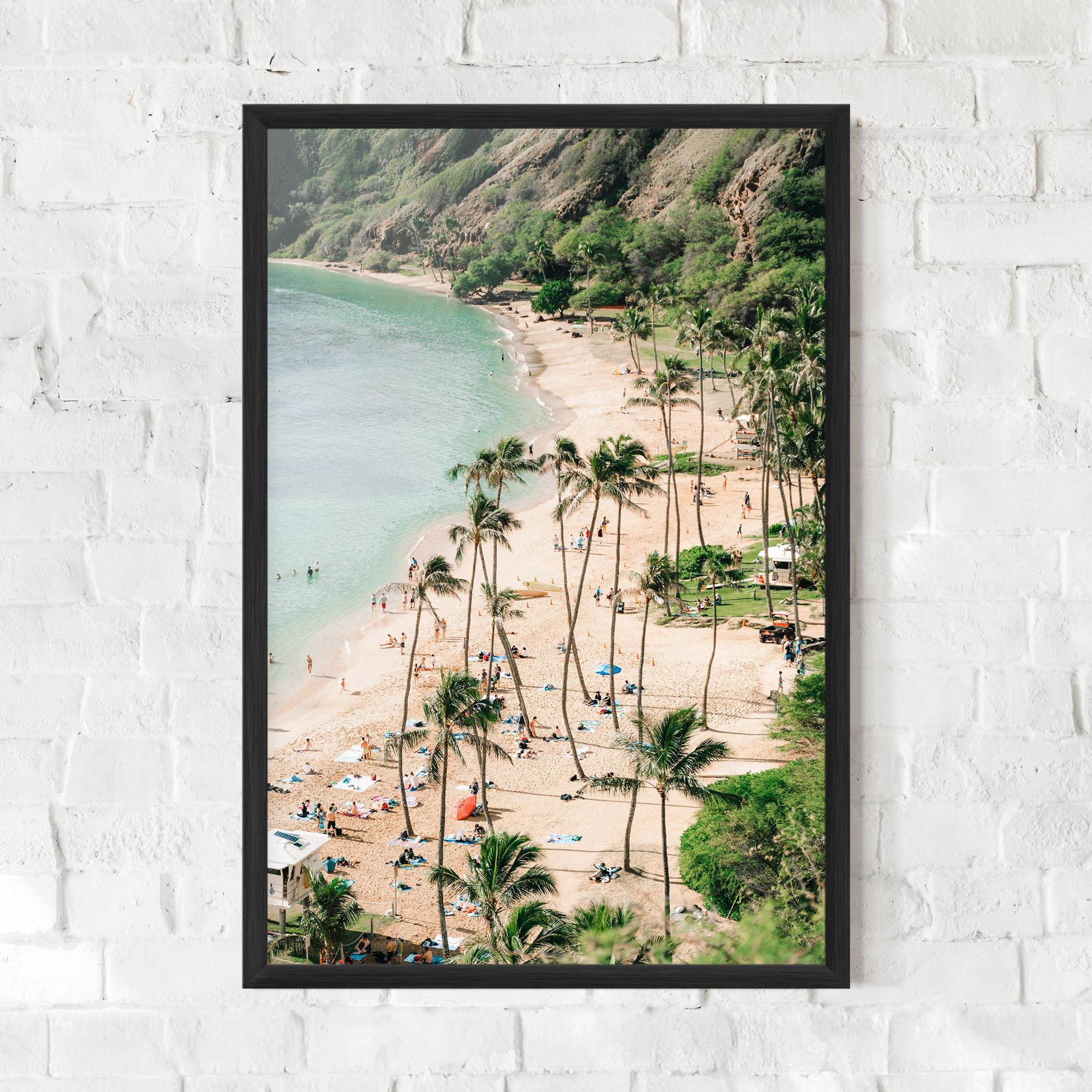 Gerahmte Poster Beach Day mockup 0