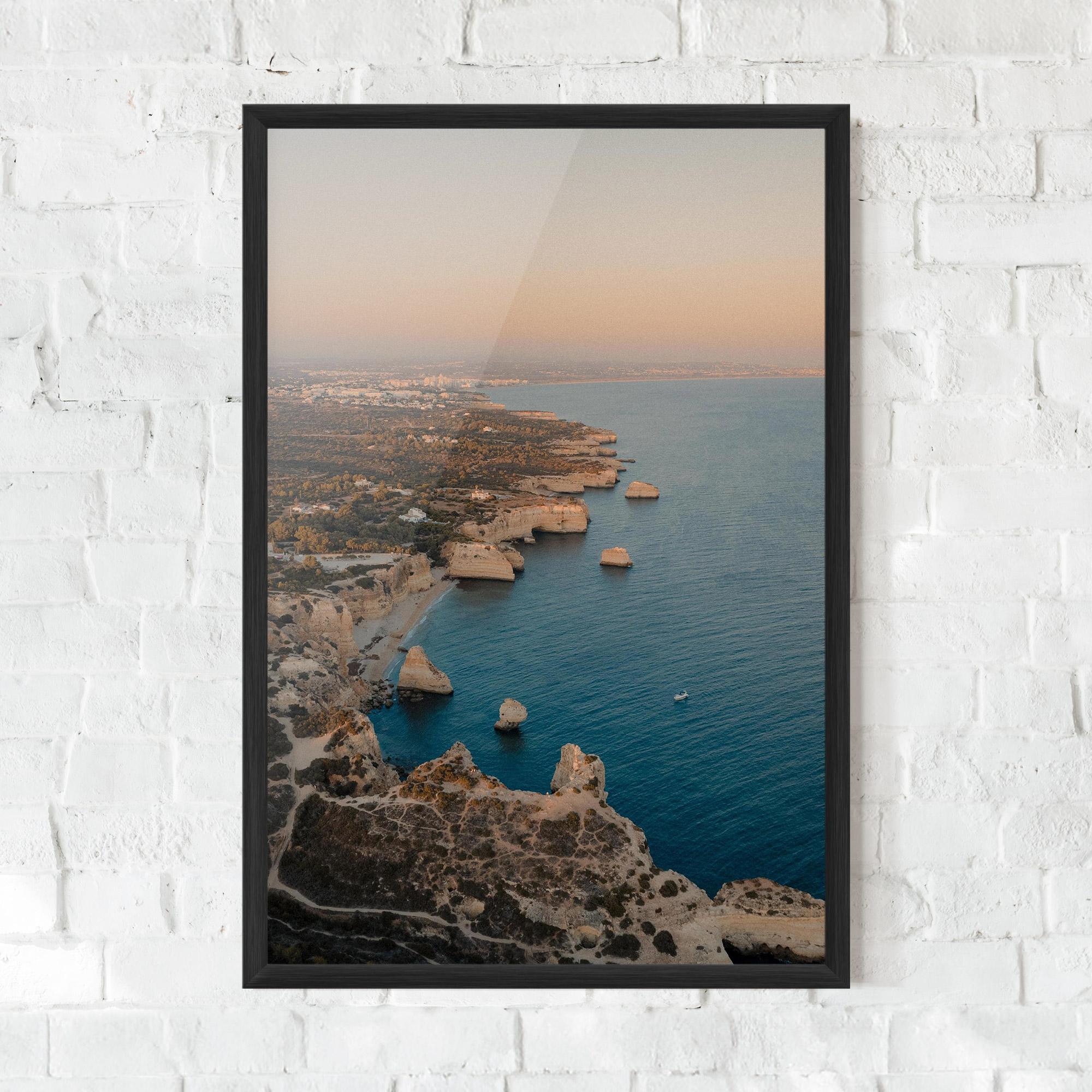 Gerahmte Poster Water Landscape mockup 0