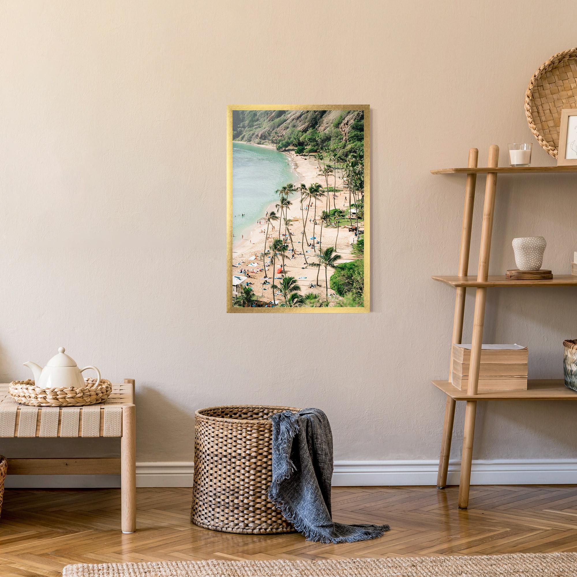 Gerahmte Poster Beach Day mockup 9