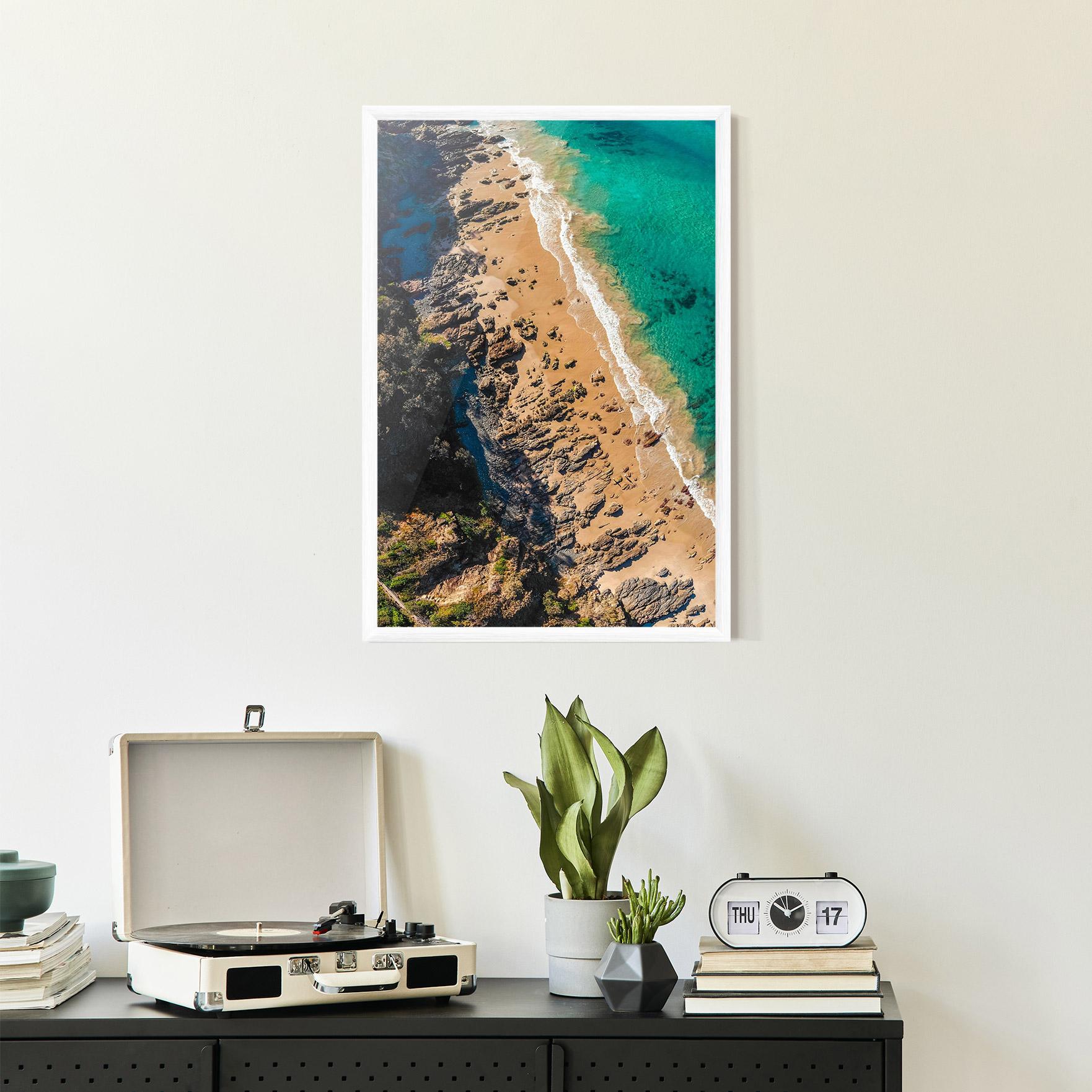 Gerahmte Poster Rocky Beach mockup 2