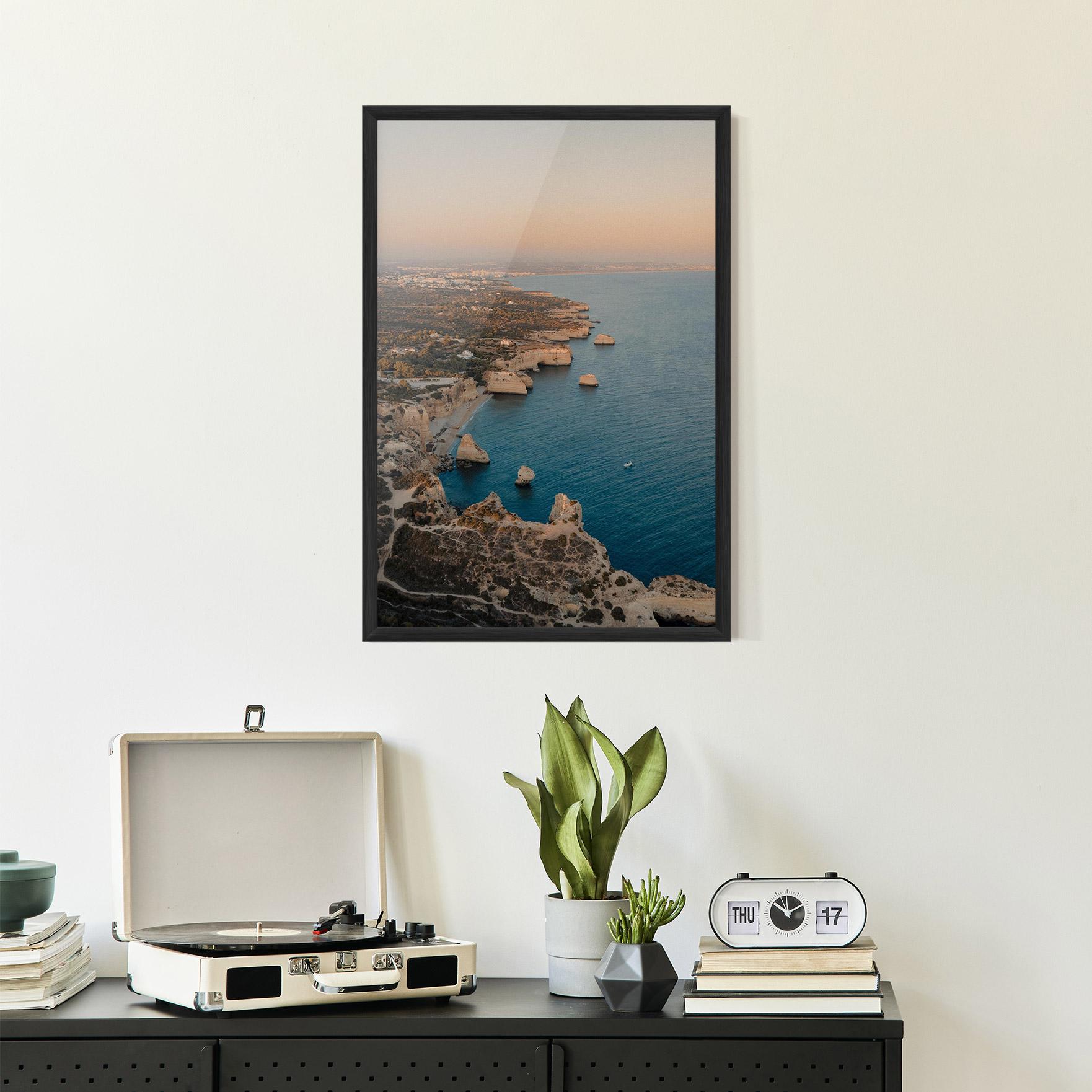 Gerahmte Poster Water Landscape mockup 2