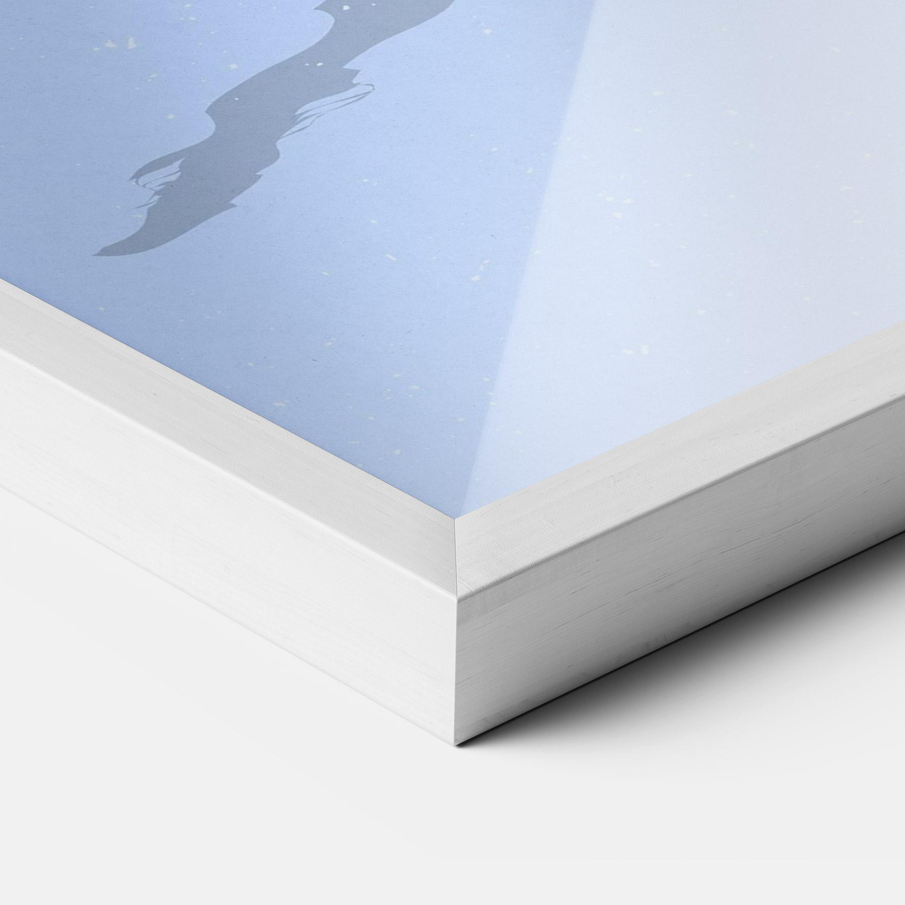 Gerahmte Poster Beach Tower mockup 3