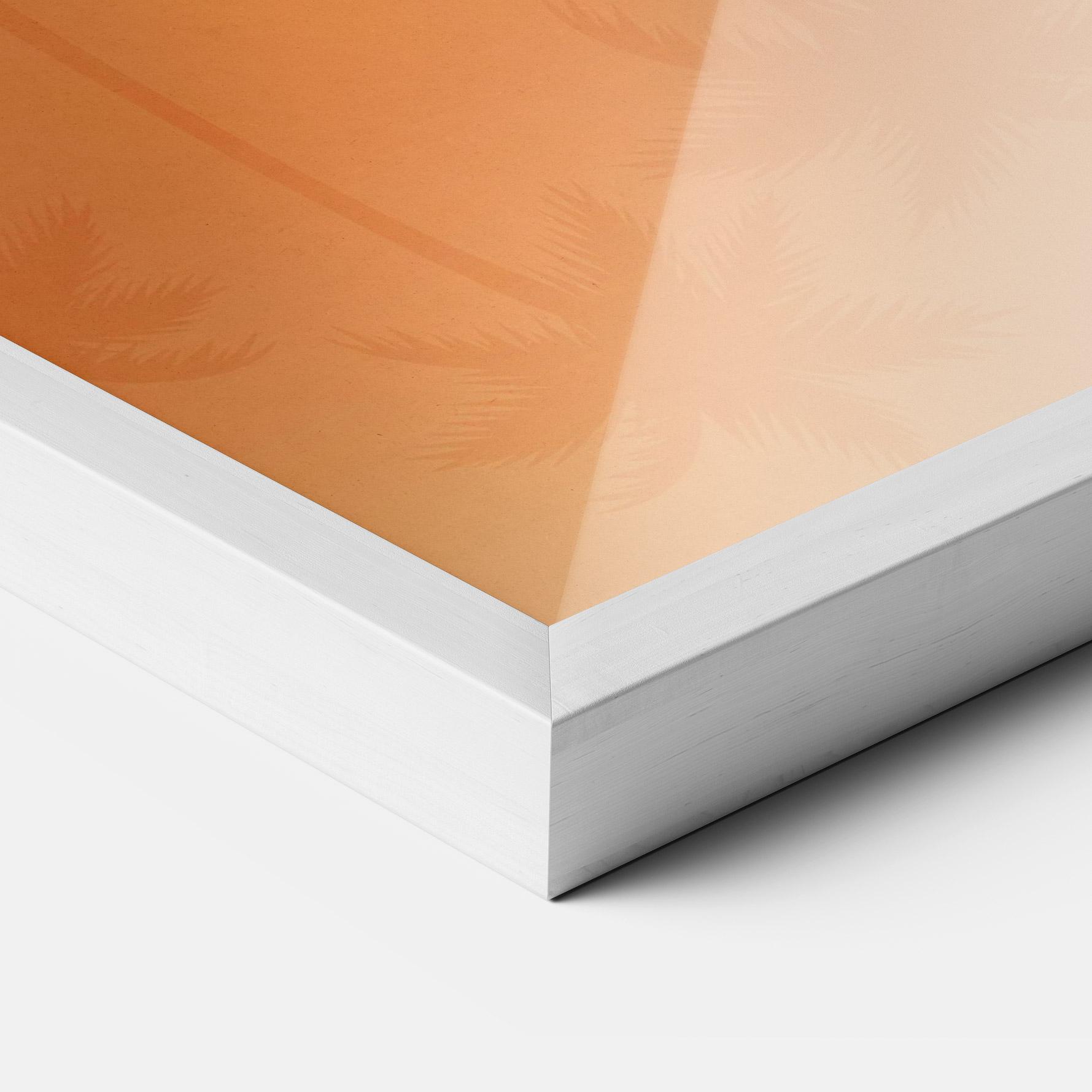 Gerahmte Poster Sunset Beach 02 mockup 3