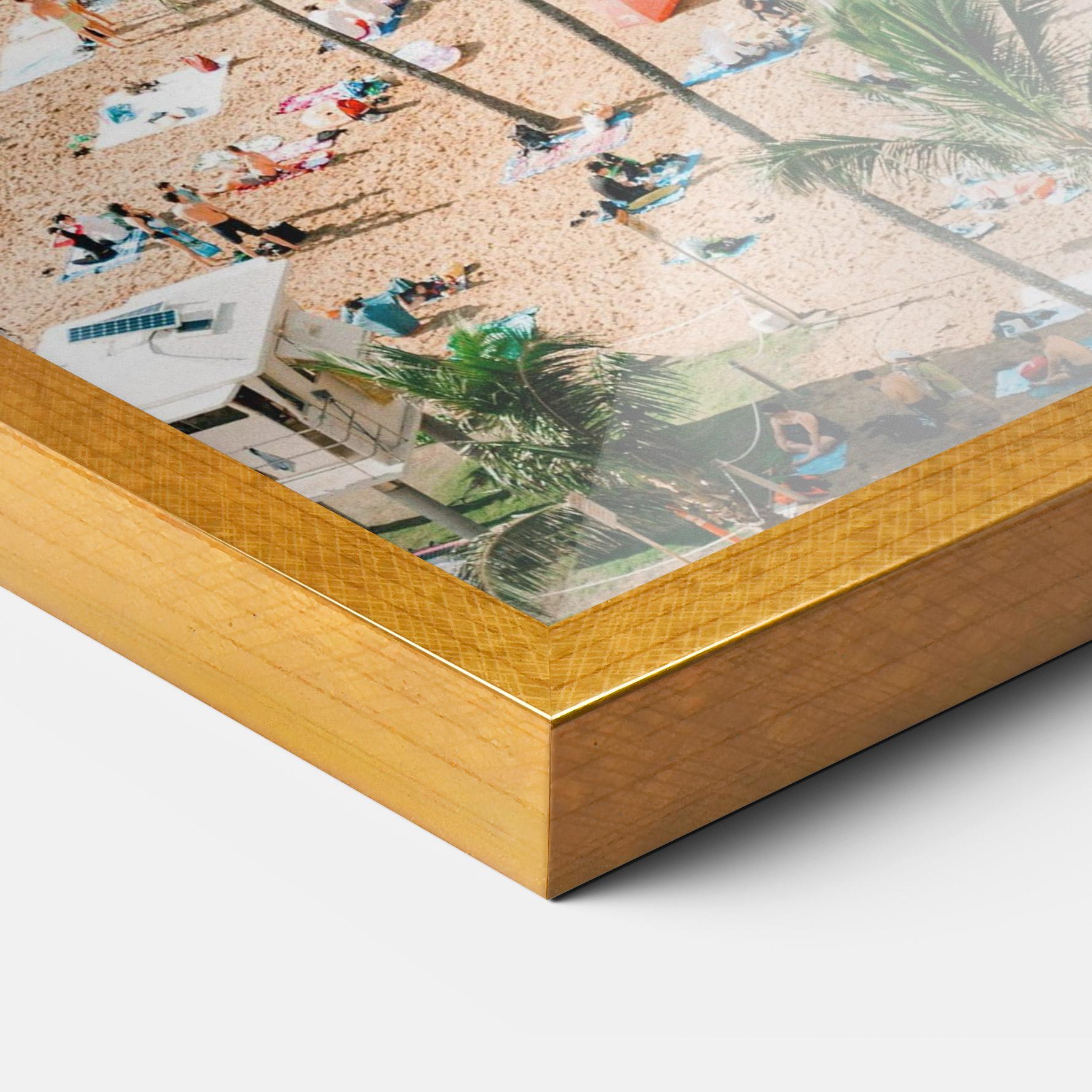 Gerahmte Poster Beach Day mockup 3