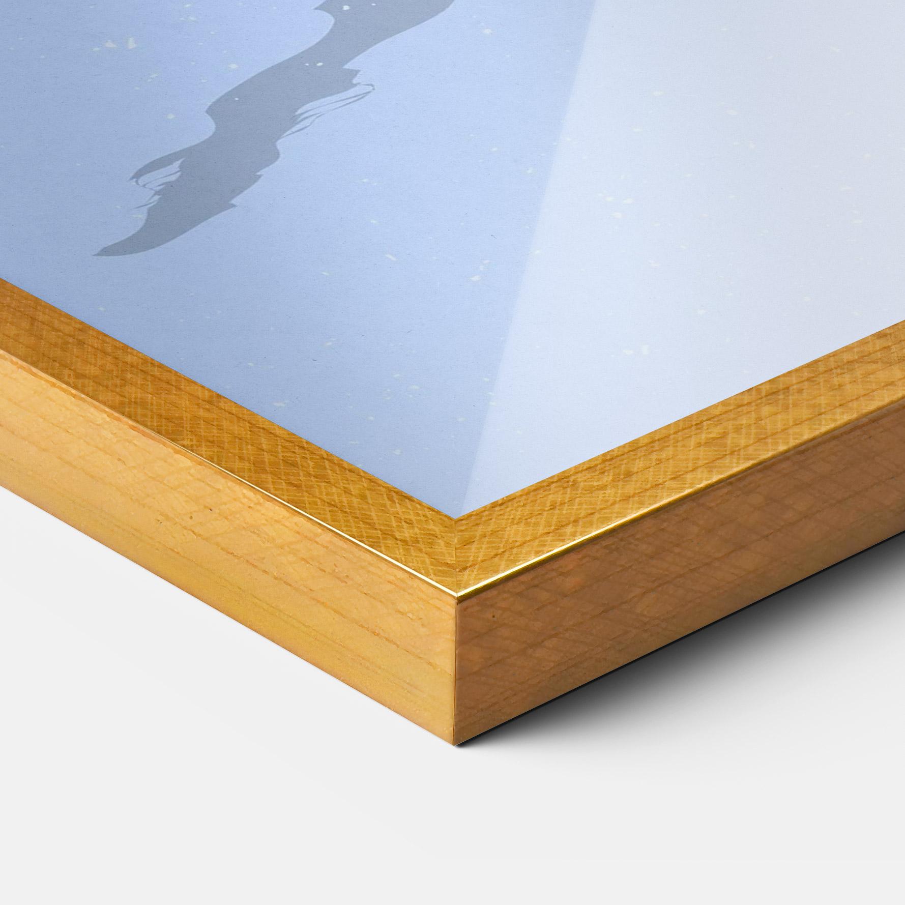 Gerahmte Poster Beach Tower mockup 3