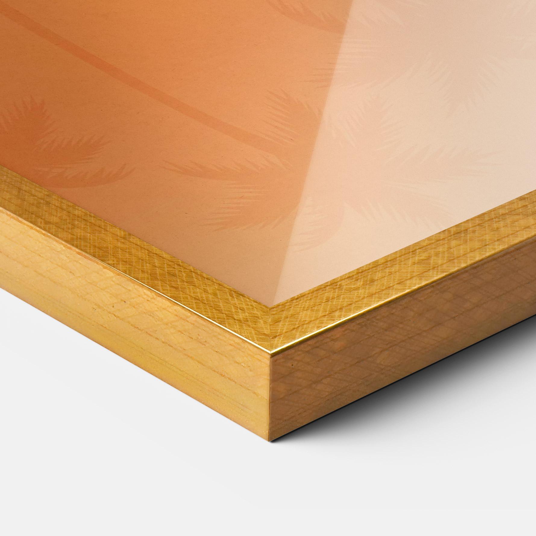 Gerahmte Poster Sunset Beach 02 mockup 3