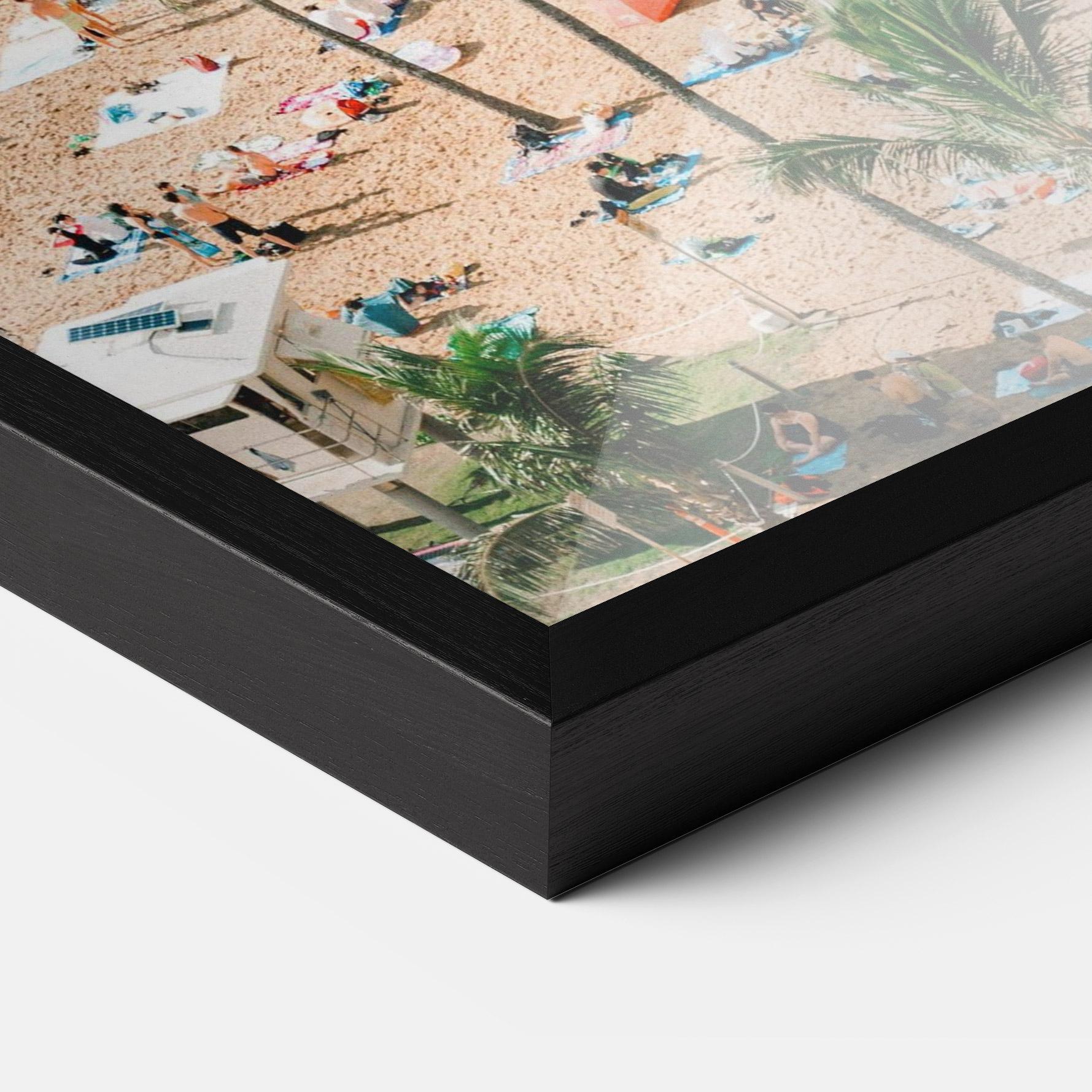 Gerahmte Poster Beach Day mockup 3