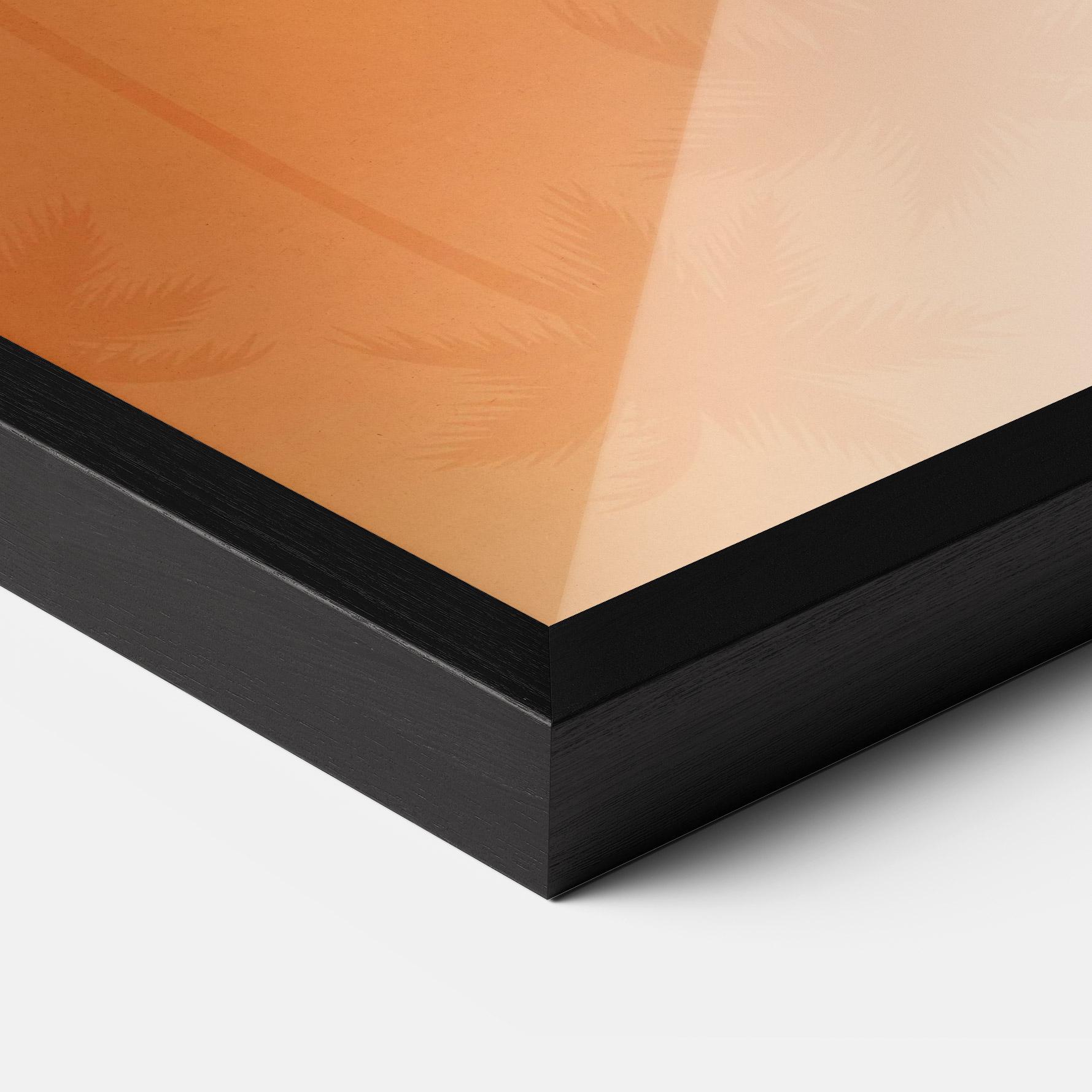 Gerahmte Poster Sunset Beach 02 mockup 3