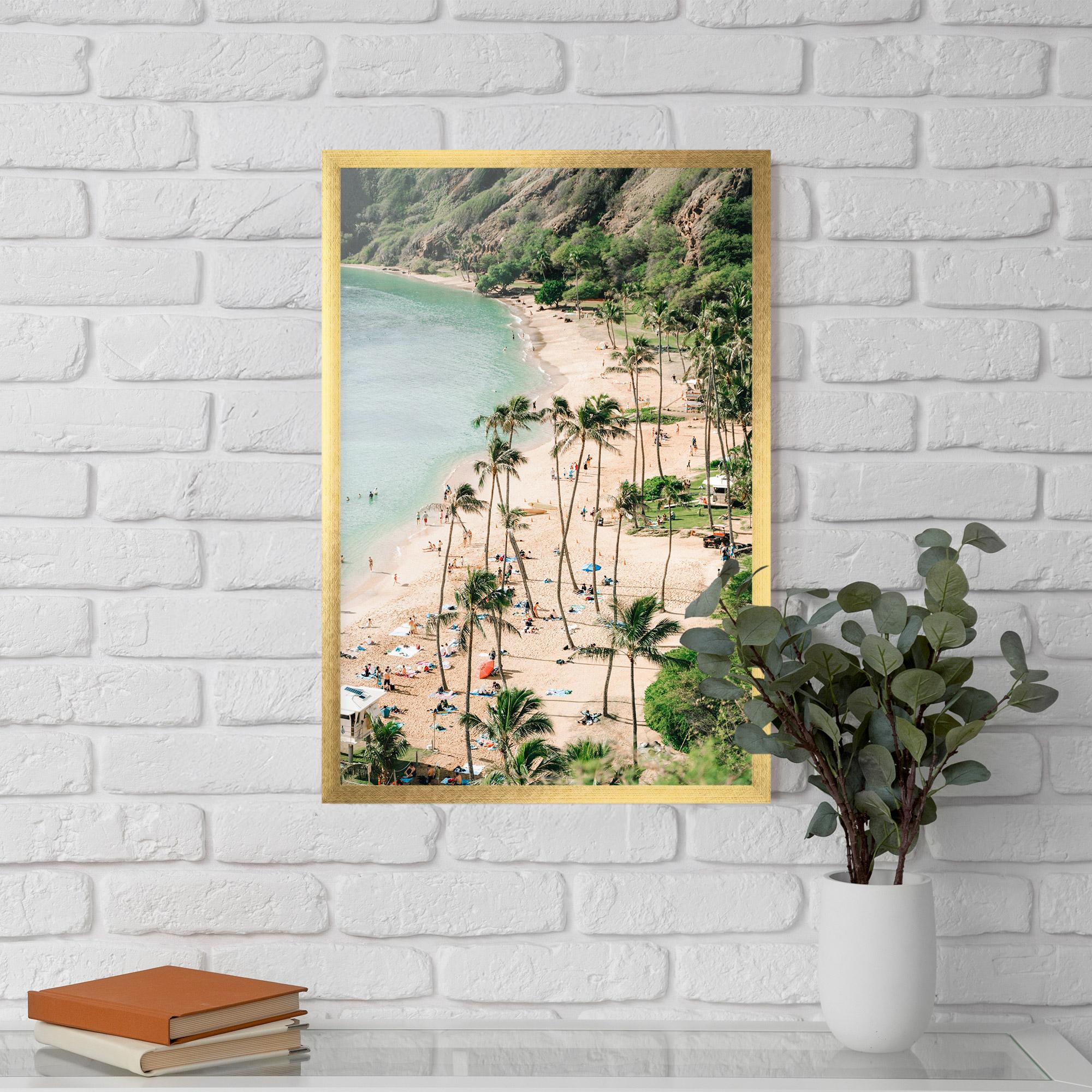 Gerahmte Poster Beach Day mockup 5