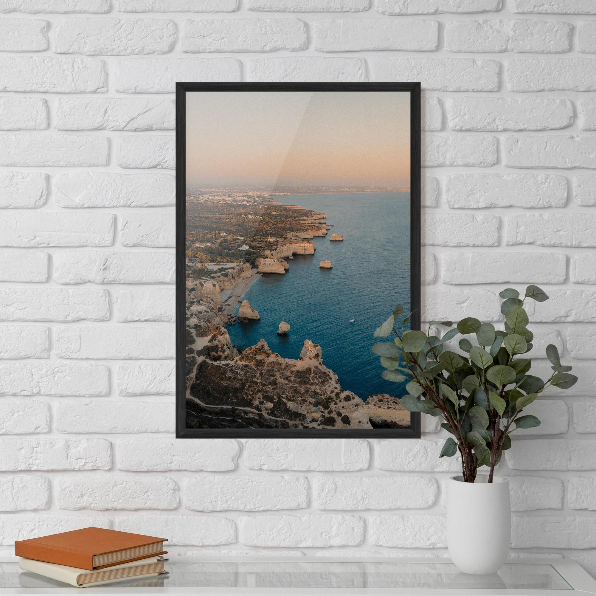 Gerahmte Poster Water Landscape mockup 5