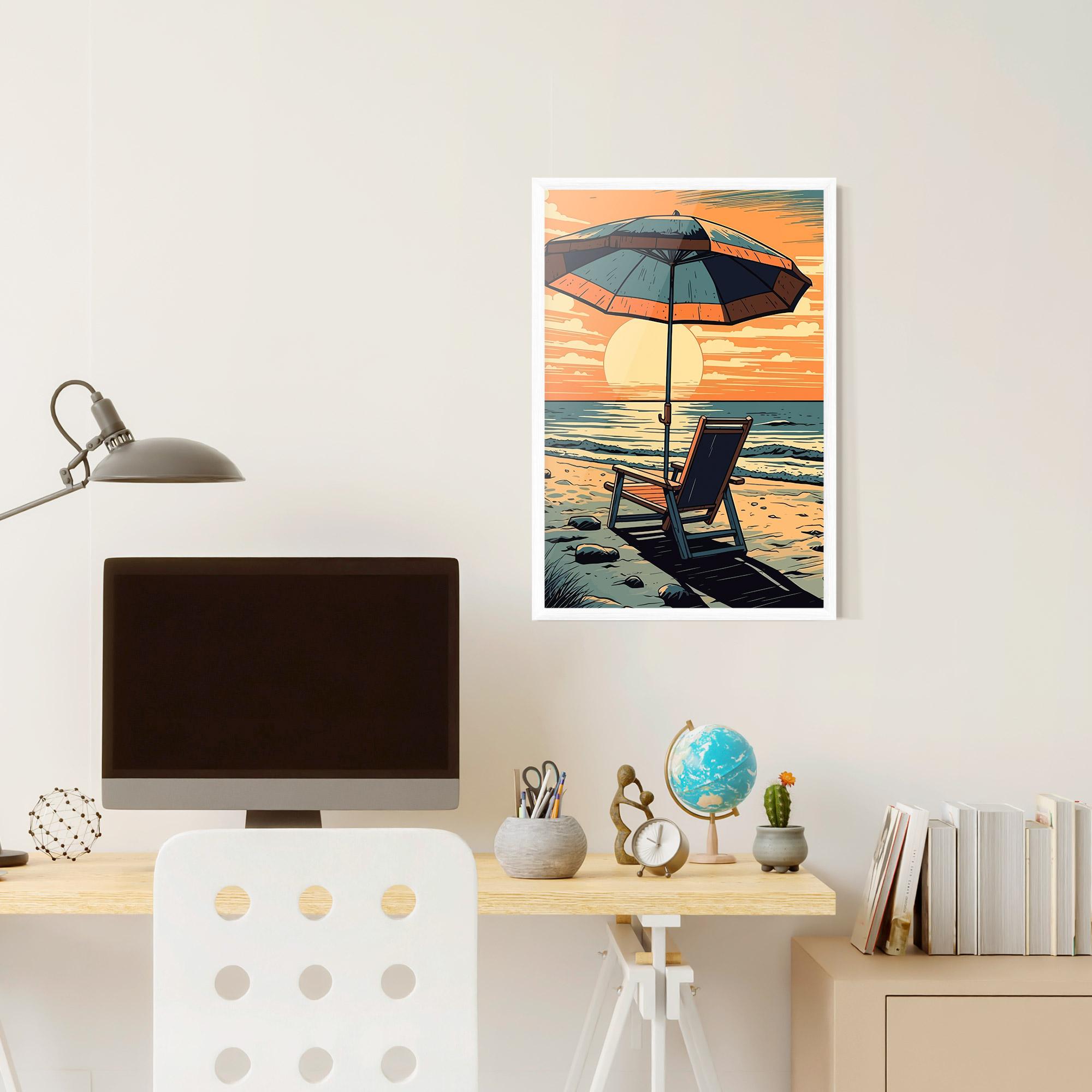 Gerahmte Poster Beach Nice View mockup 6