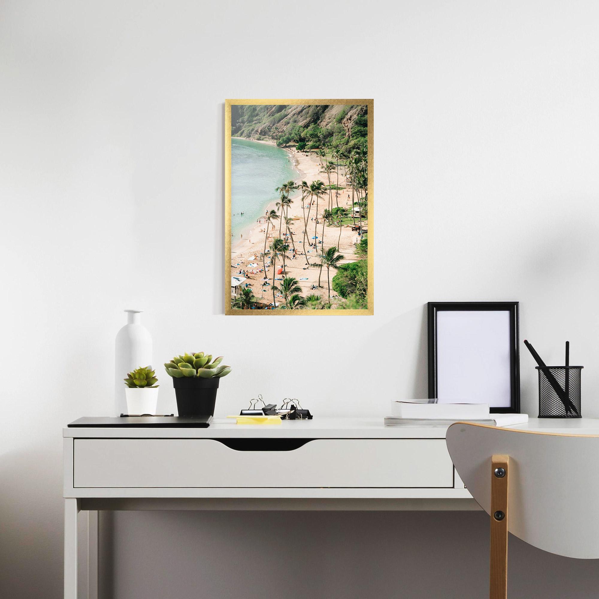 Gerahmte Poster Beach Day mockup 7