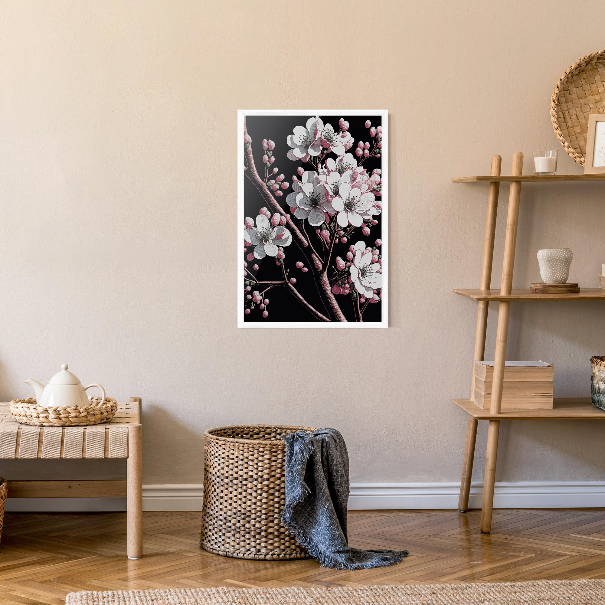 Gerahmte Poster Spring Flowers mockup 9