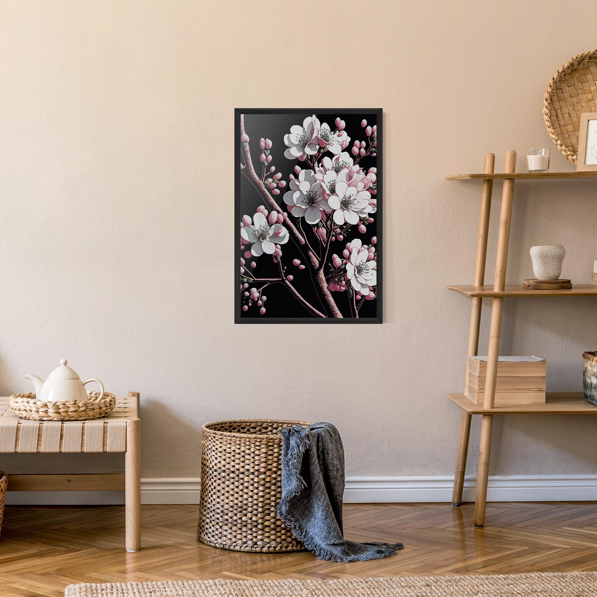 Gerahmte Poster Spring Flowers mockup 9