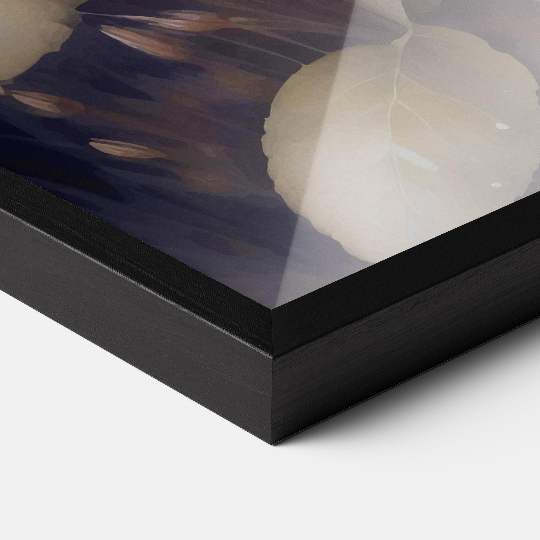 Gerahmte Poster Cream Flower Spring mockup 3