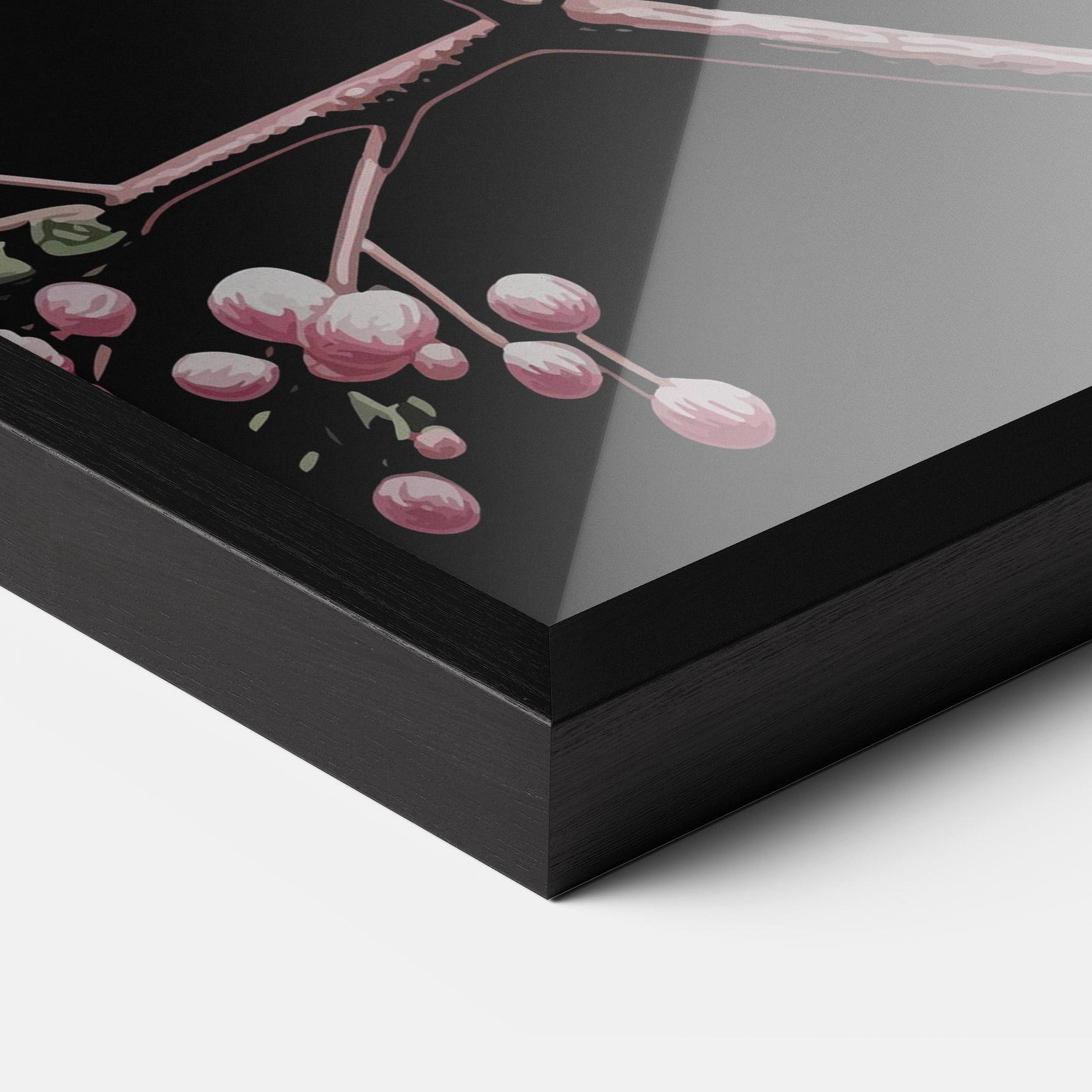 Gerahmte Poster Spring Flowers mockup 3