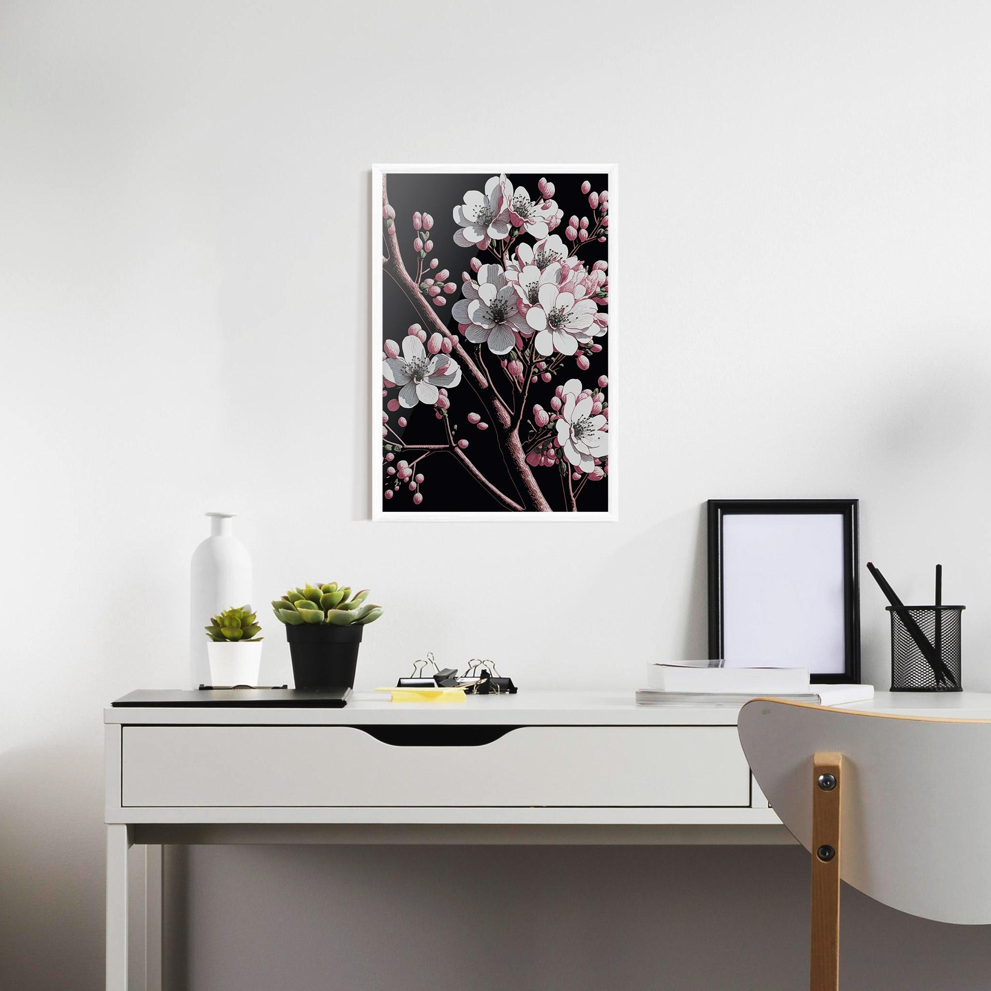 Gerahmte Poster Spring Flowers mockup 7