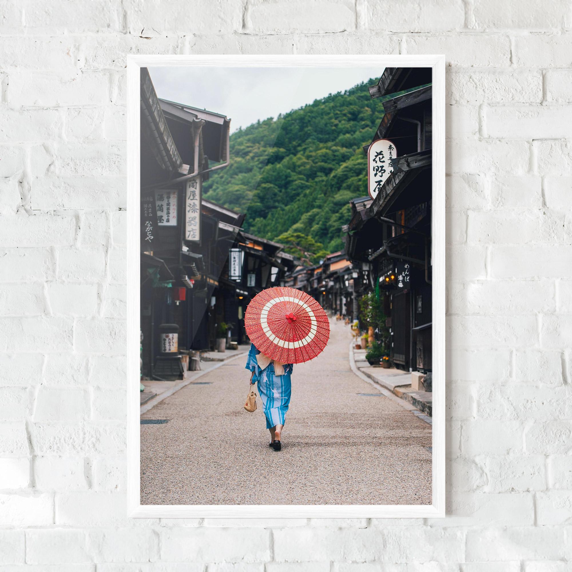 Gerahmte Poster China Roads mockup 0