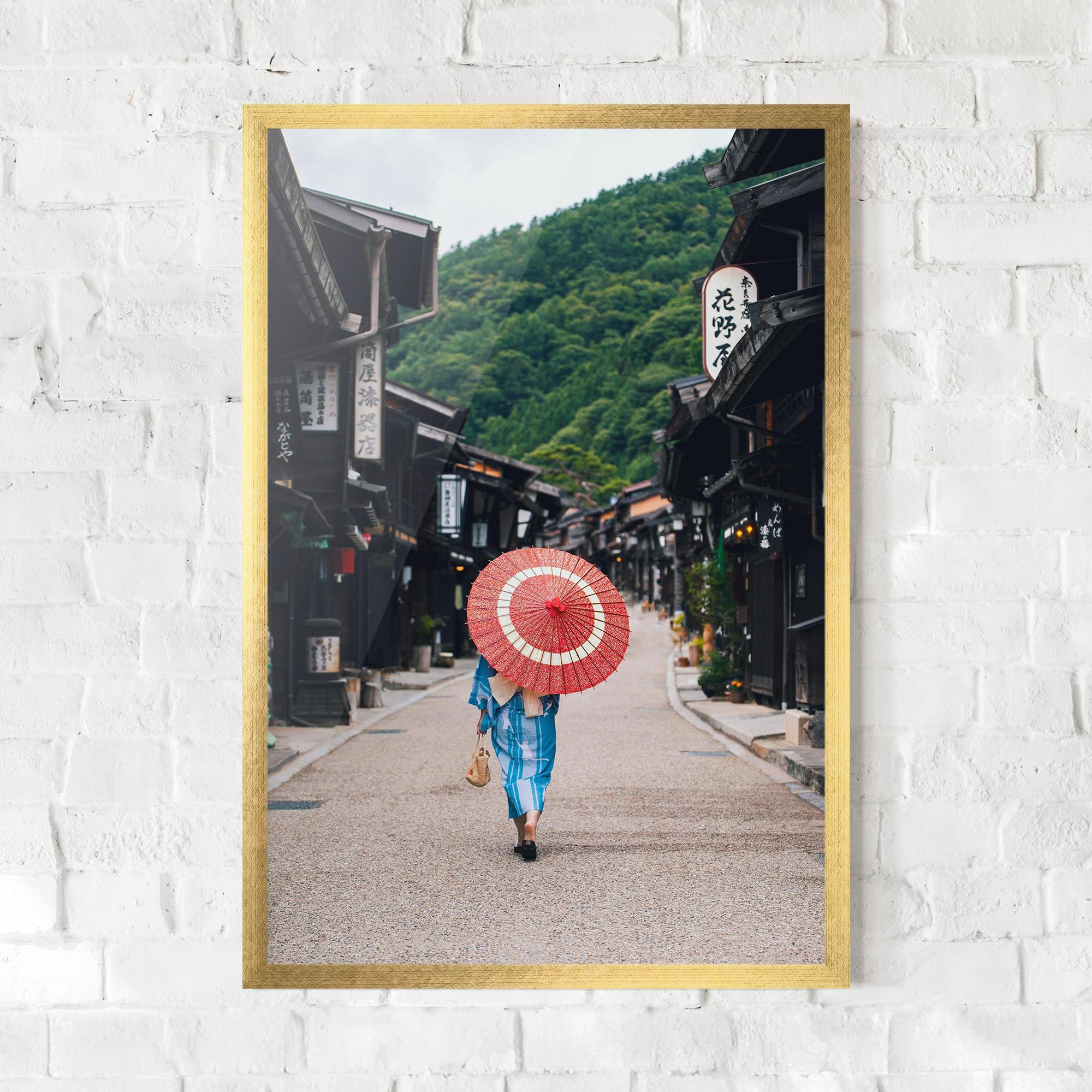 Gerahmte Poster China Roads mockup 0