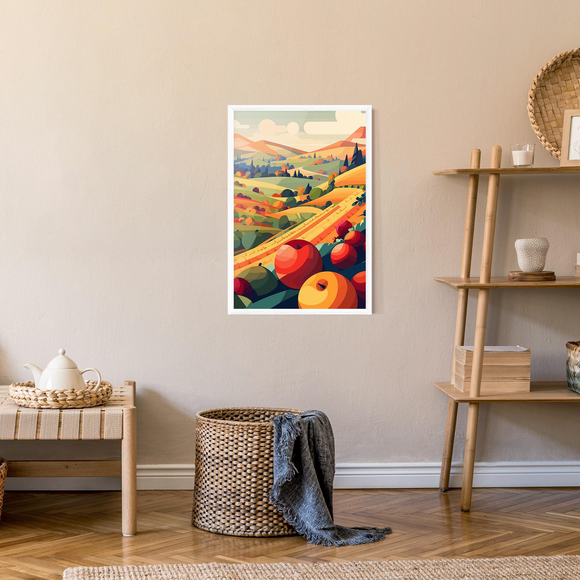 Gerahmte Poster Autumn Rural Fruits mockup 9
