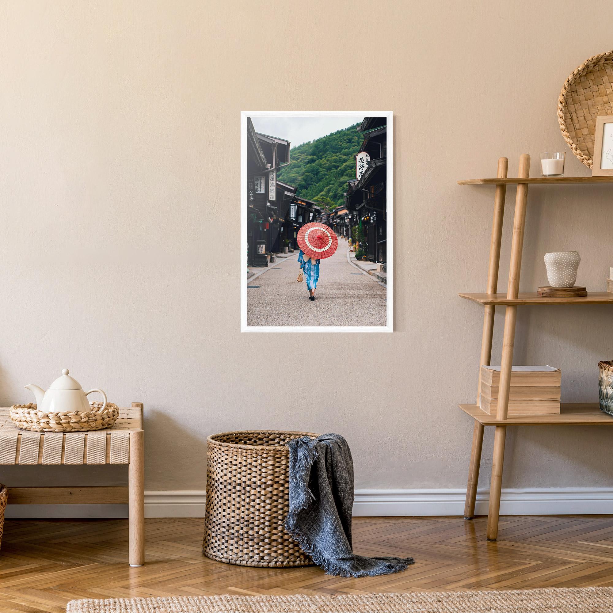 Gerahmte Poster China Roads mockup 9