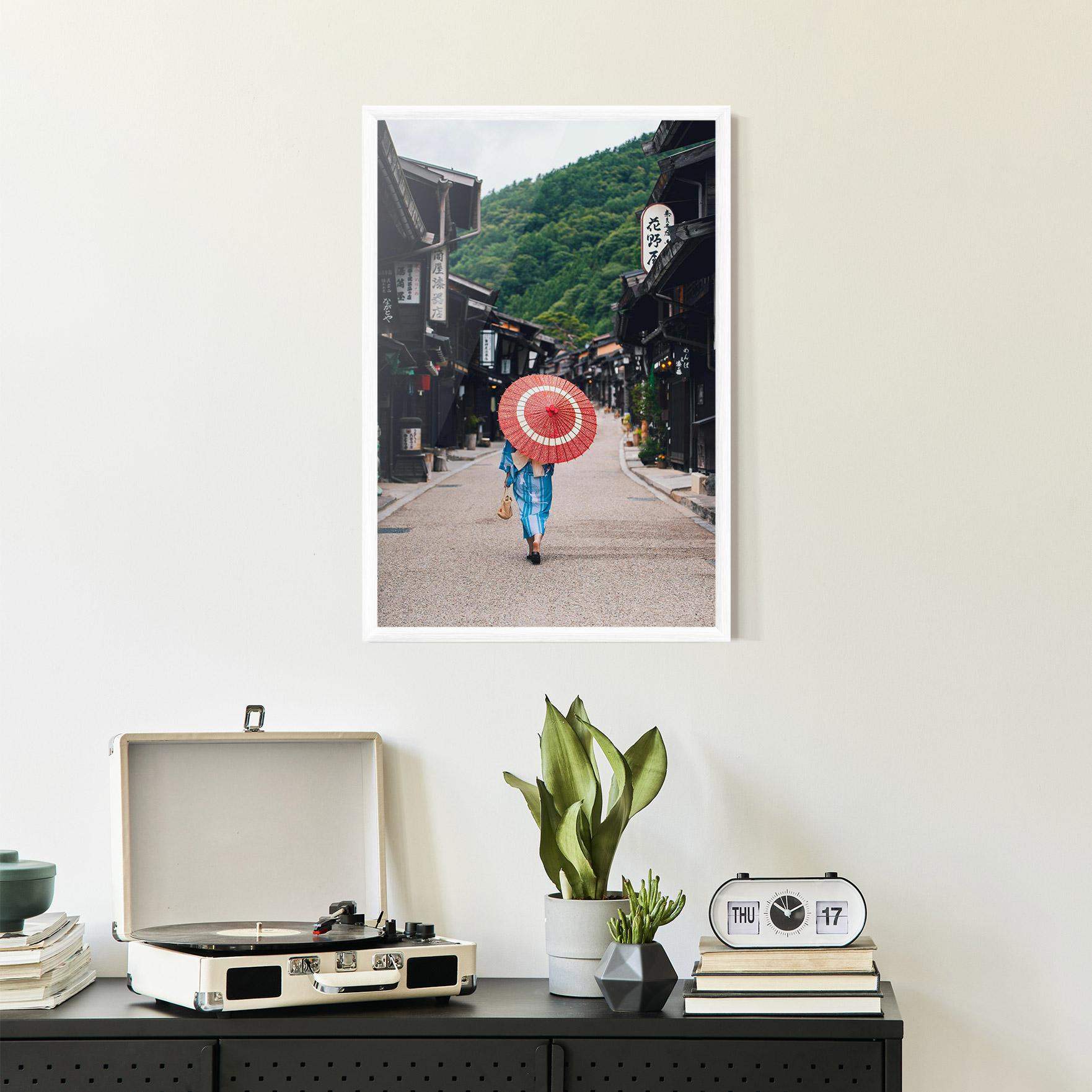 Gerahmte Poster China Roads mockup 2