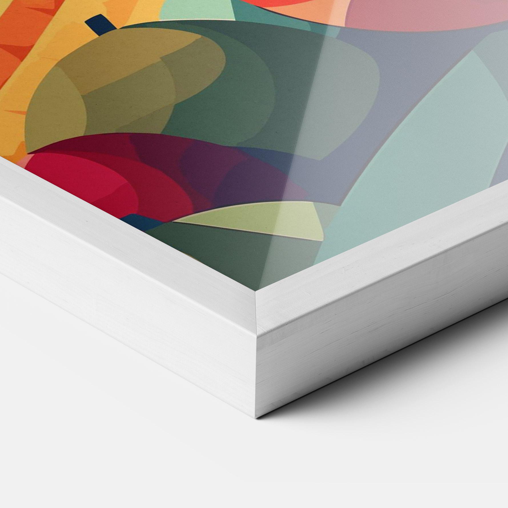 Gerahmte Poster Autumn Rural Fruits mockup 3