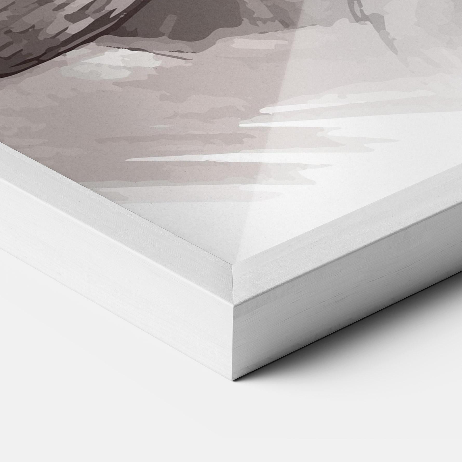 Gerahmte Poster Happy Farmer mockup 3