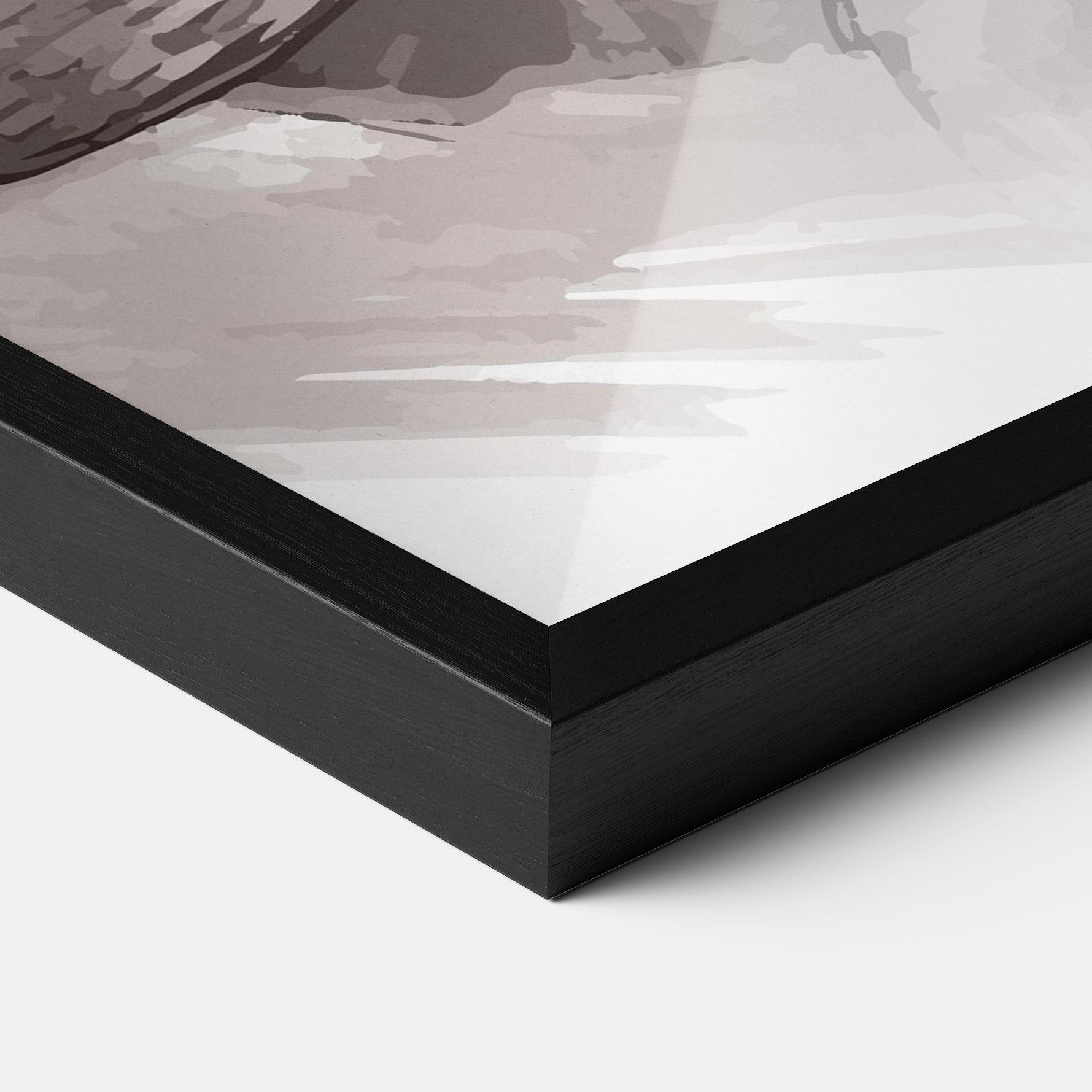 Gerahmte Poster Happy Farmer mockup 3