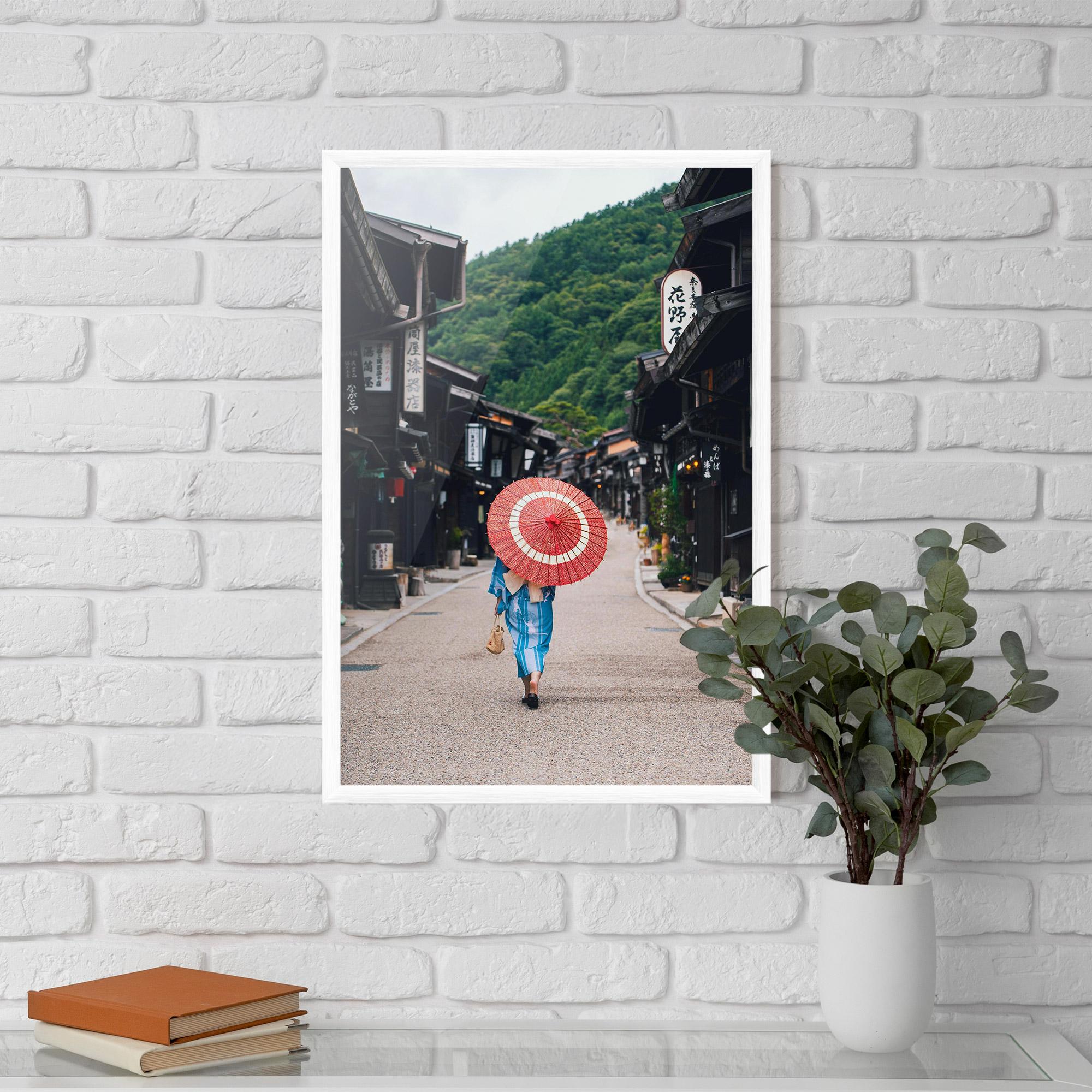 Gerahmte Poster China Roads mockup 5