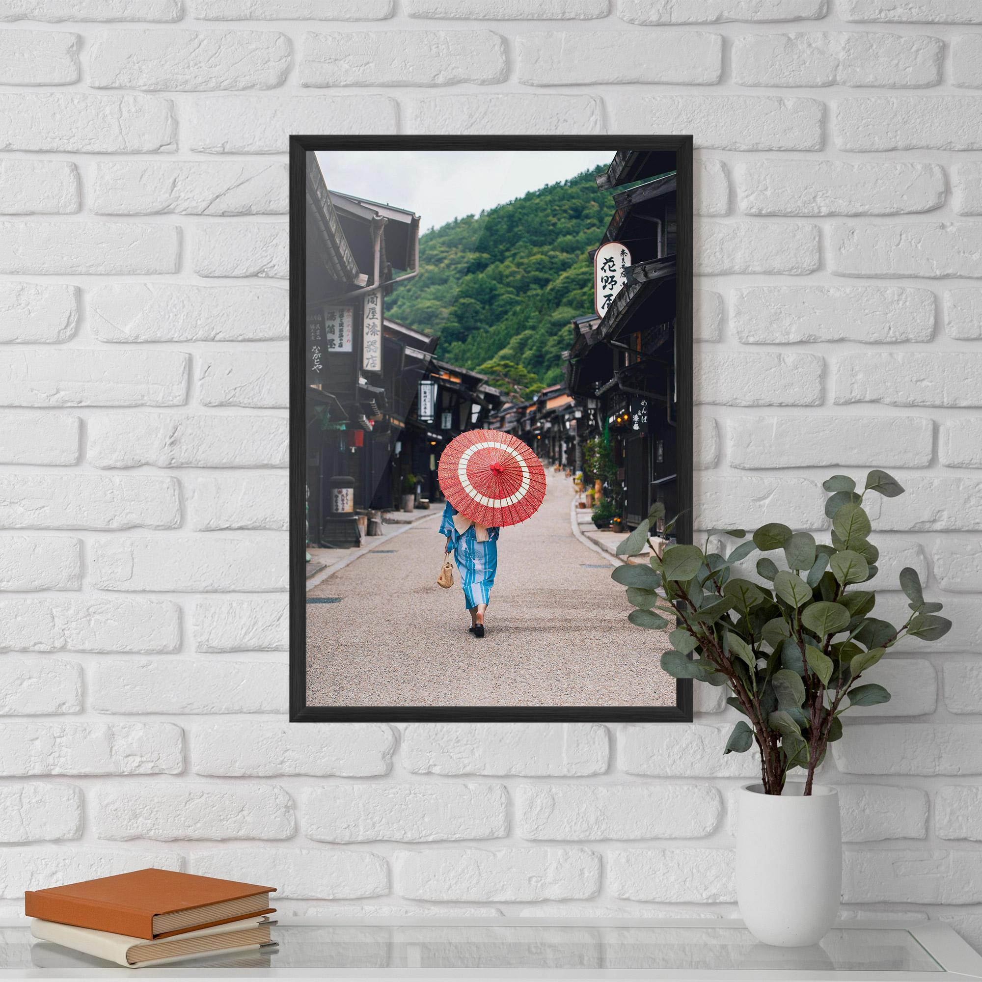 Gerahmte Poster China Roads mockup 5