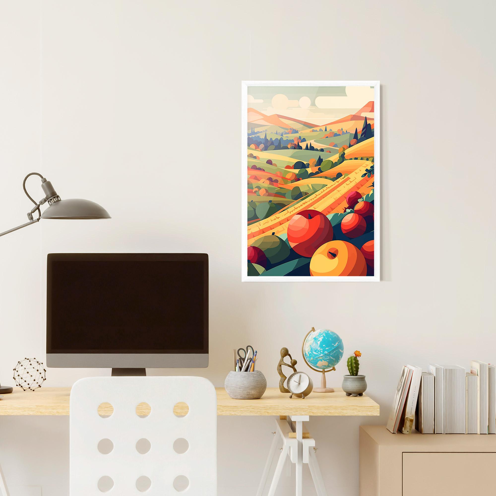 Gerahmte Poster Autumn Rural Fruits mockup 6