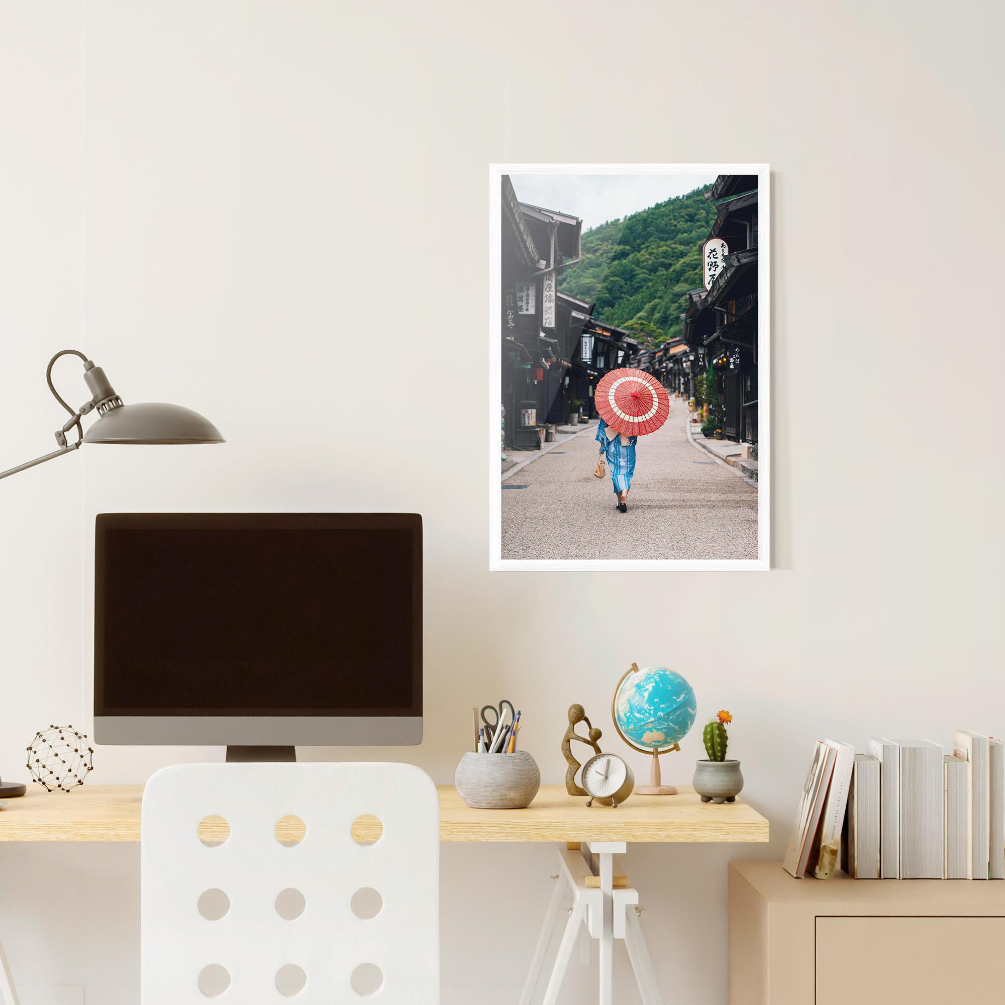 Gerahmte Poster China Roads mockup 6