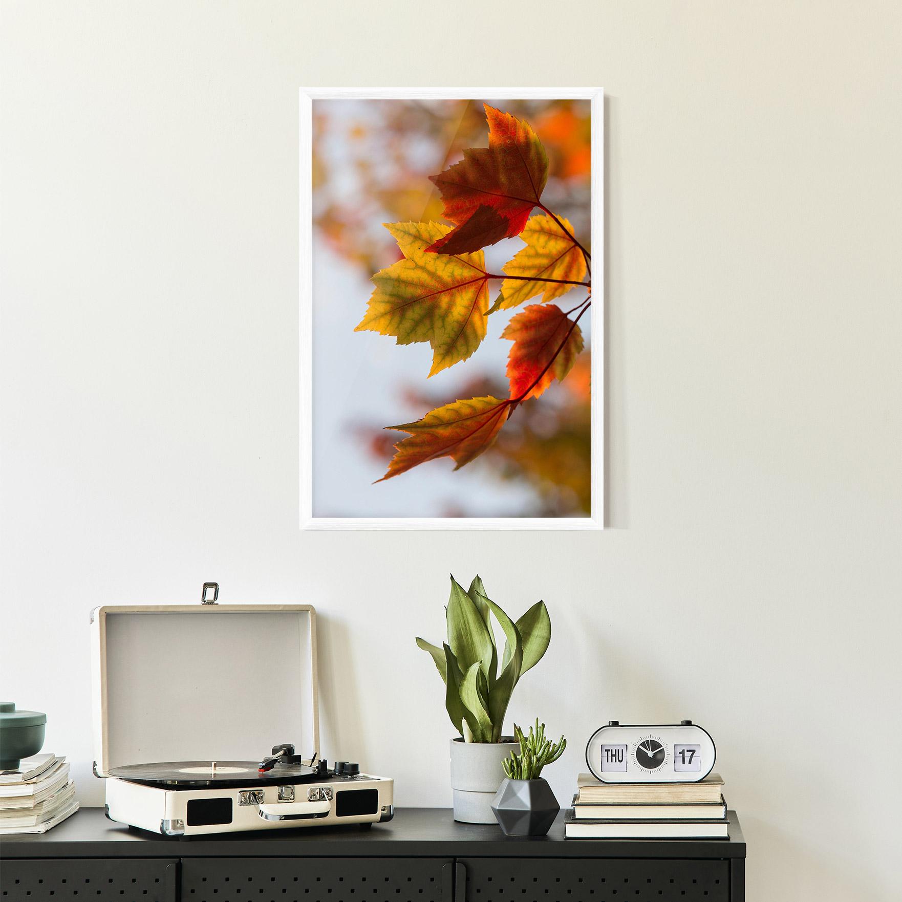 Gerahmte Poster Red Yellow Autumn mockup 2