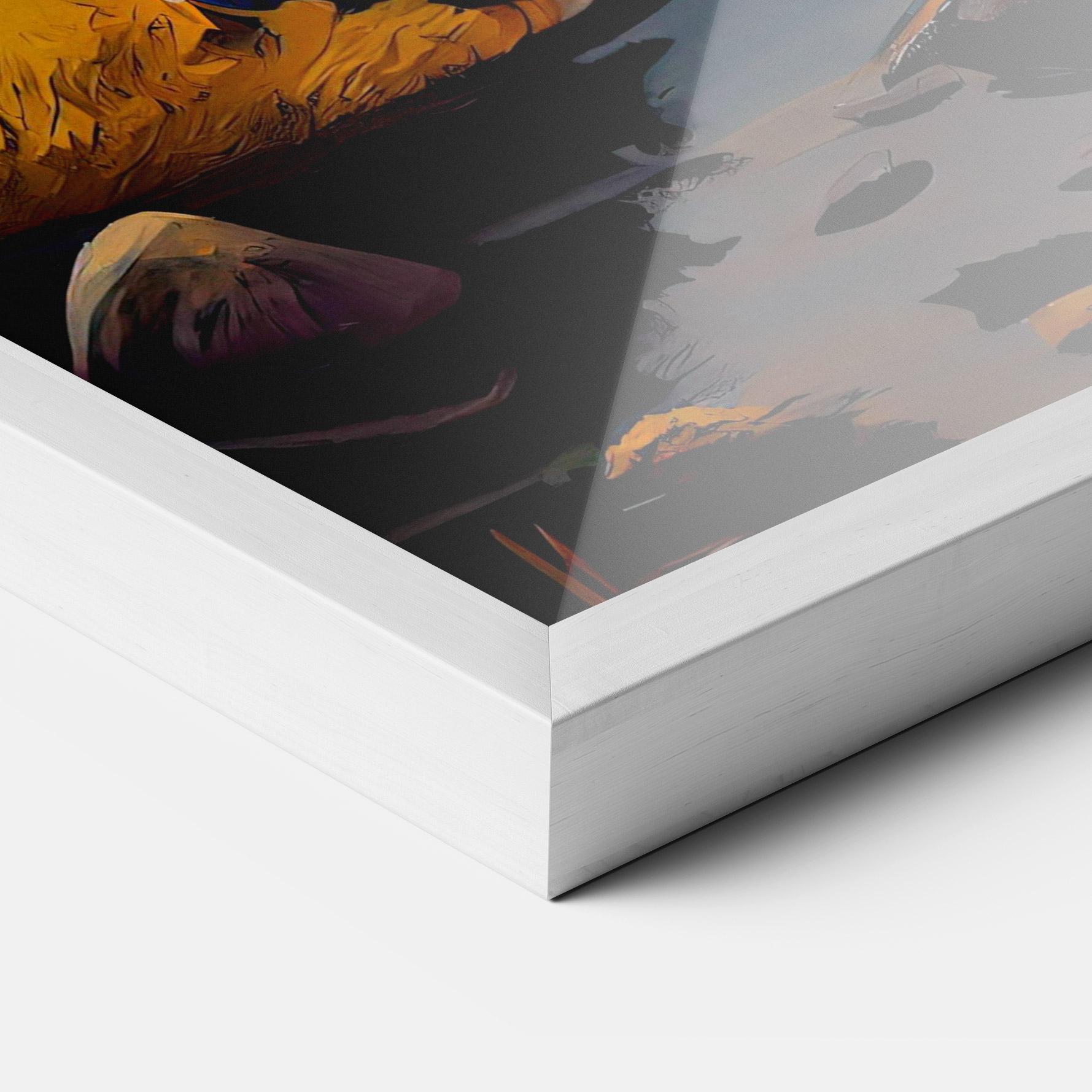 Gerahmte Poster Autumn Landscape mockup 3