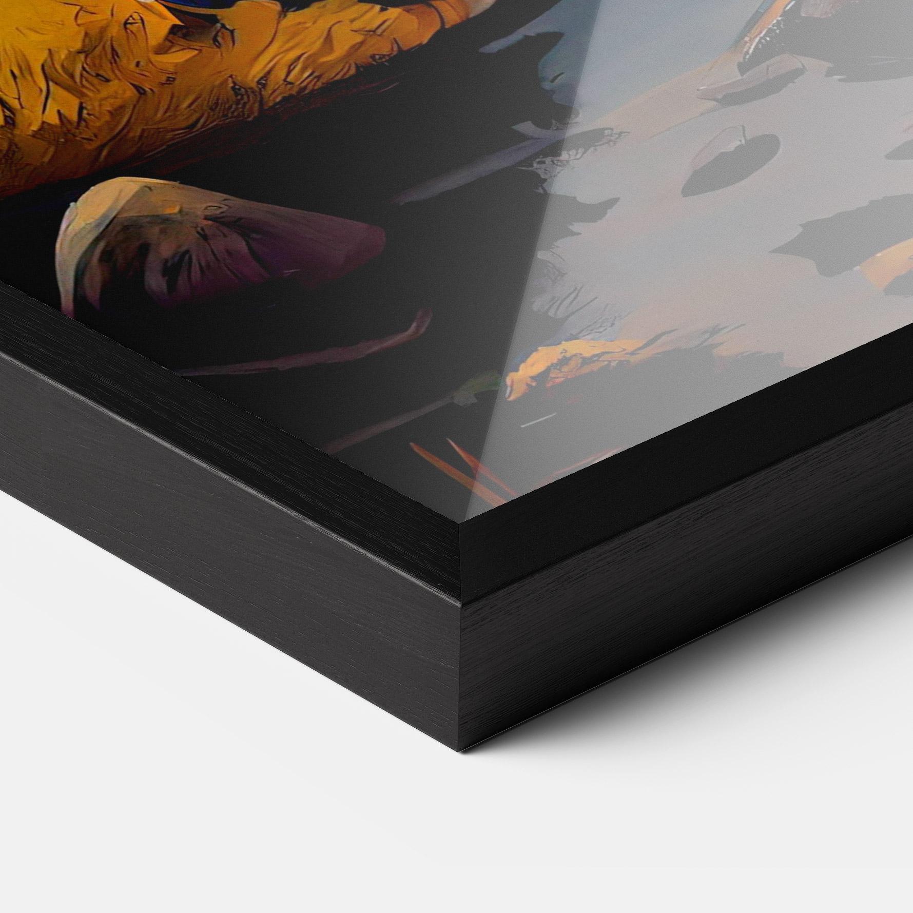 Gerahmte Poster Autumn Landscape mockup 3