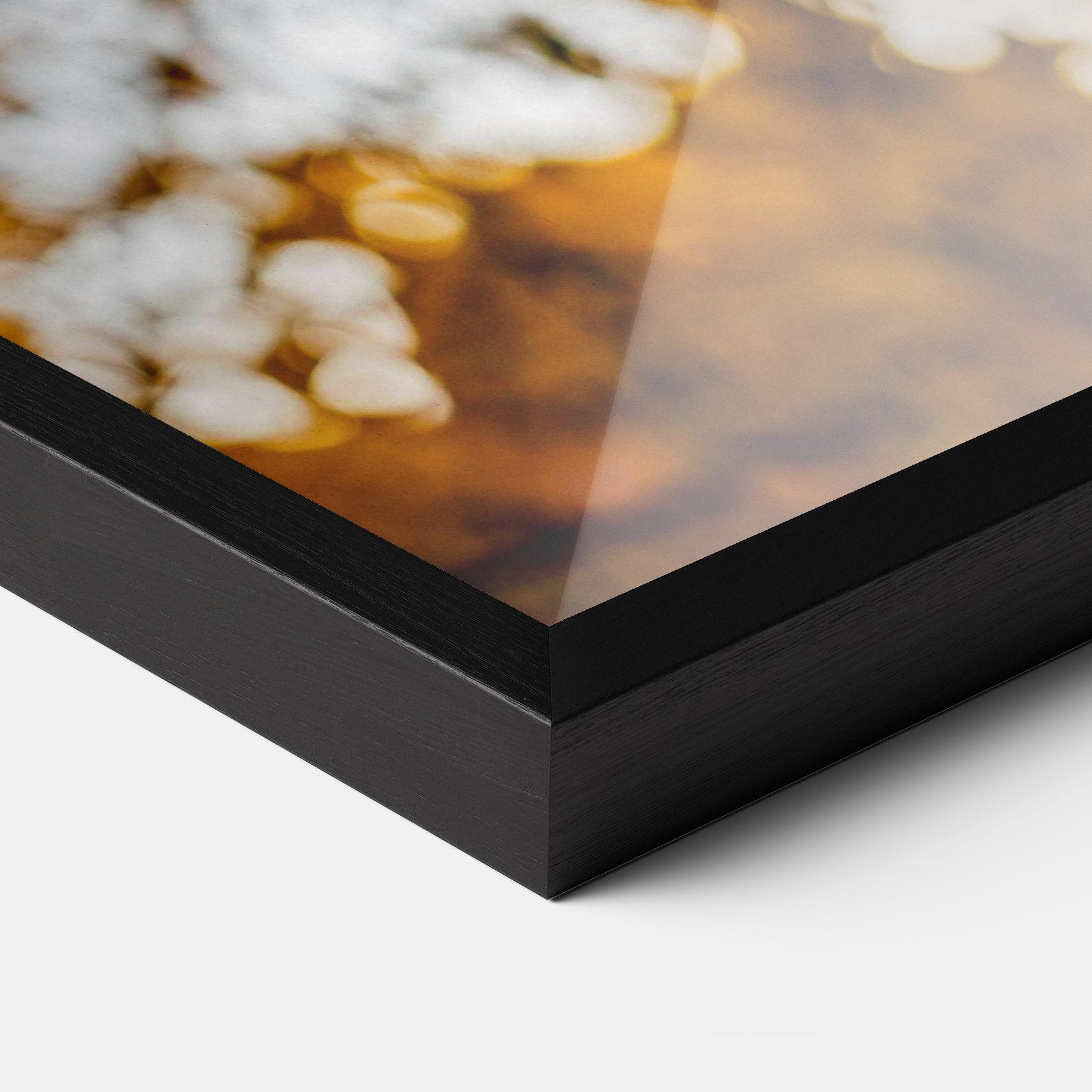 Gerahmte Poster Strong Yellow Leaves mockup 3