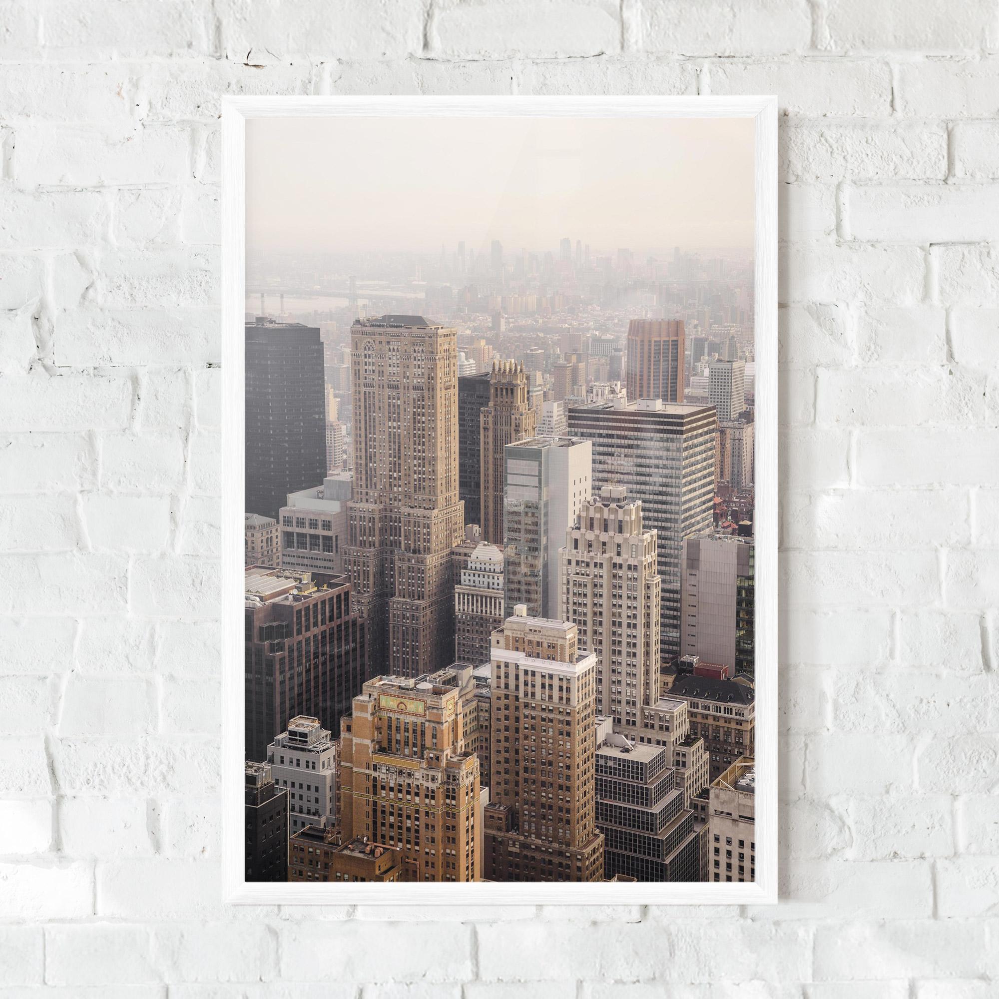 Gerahmte Poster Cream Tower mockup 0