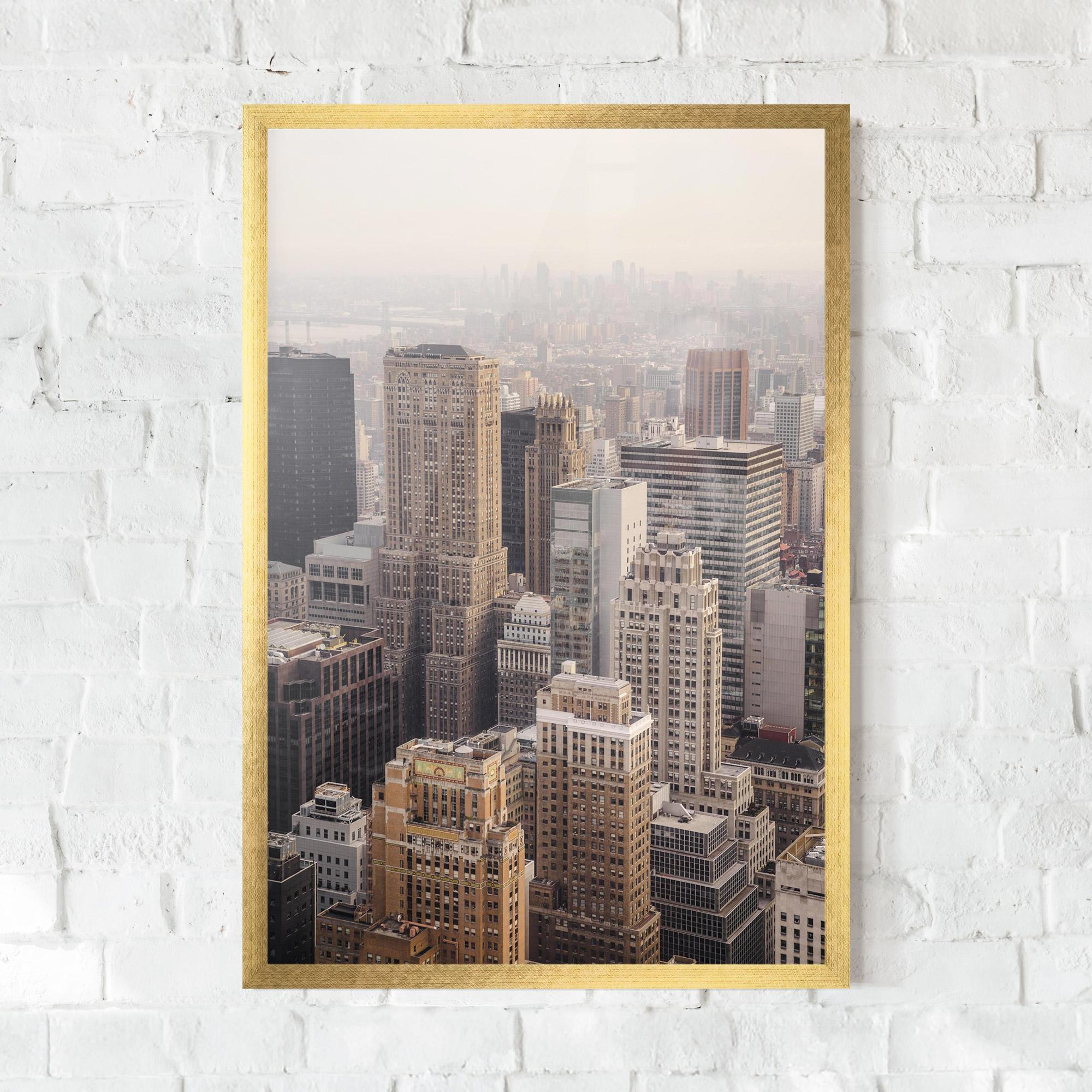 Gerahmte Poster Cream Tower mockup 0