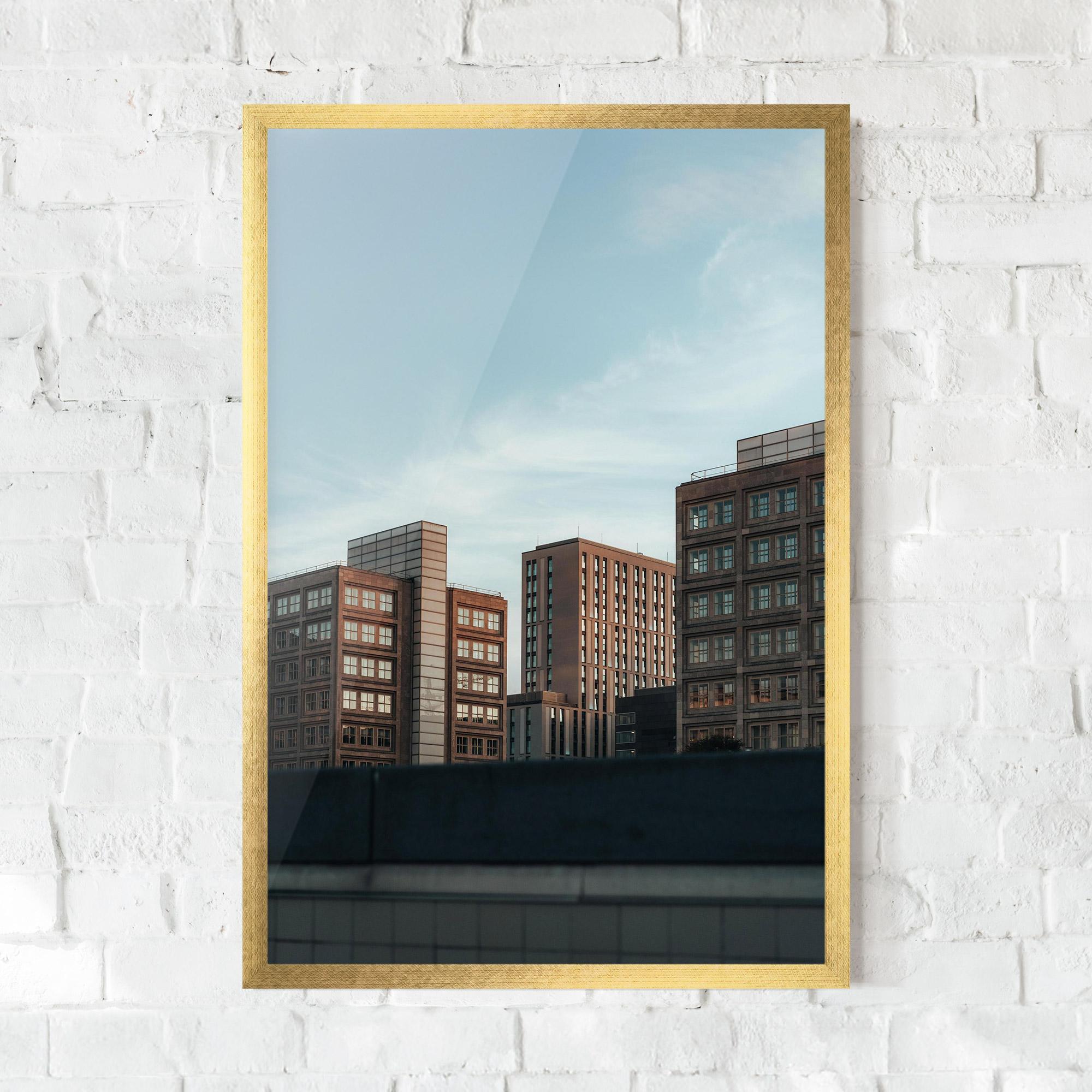 Gerahmte Poster Daylight Building mockup 0