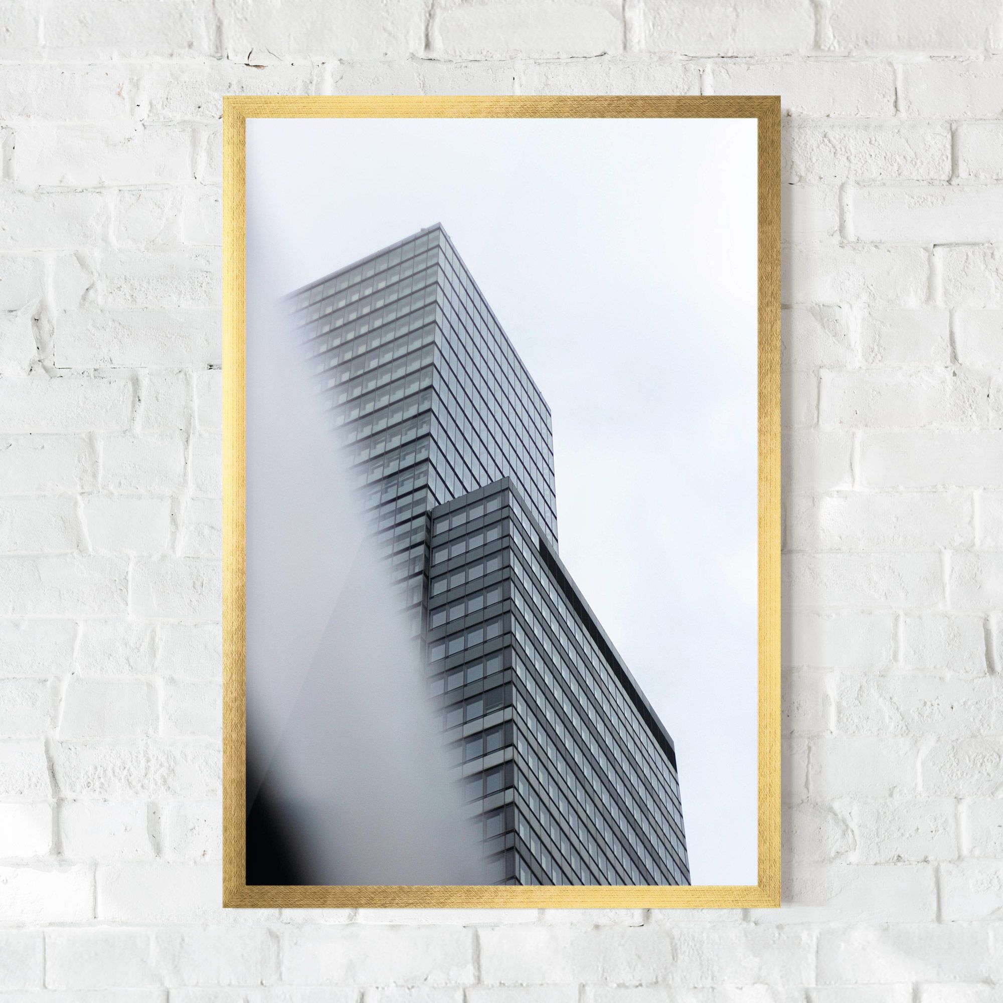 Grey White Building mockup 0