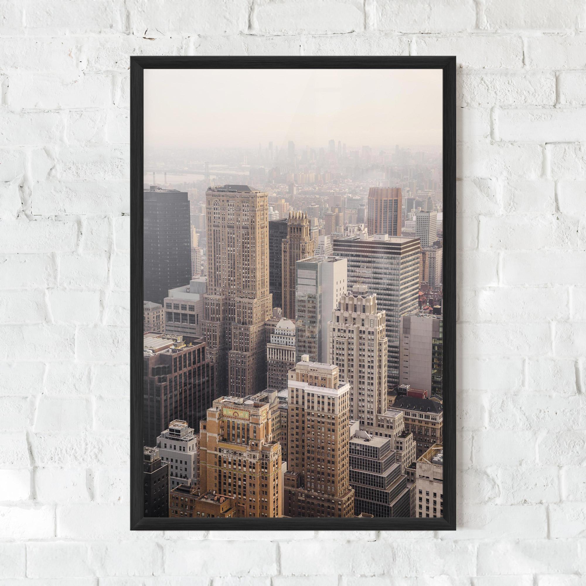 Gerahmte Poster Cream Tower mockup 0