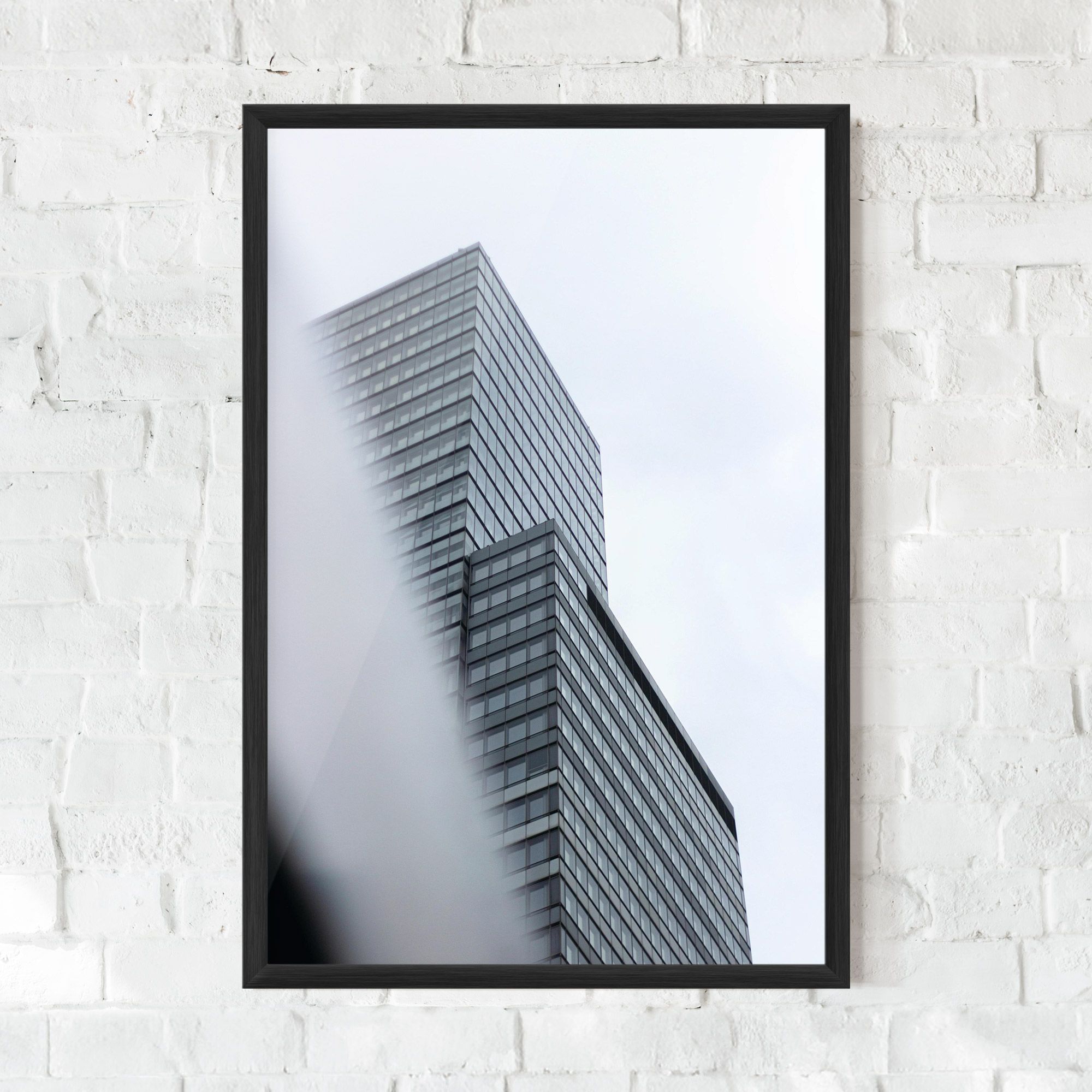 Grey White Building mockup 0