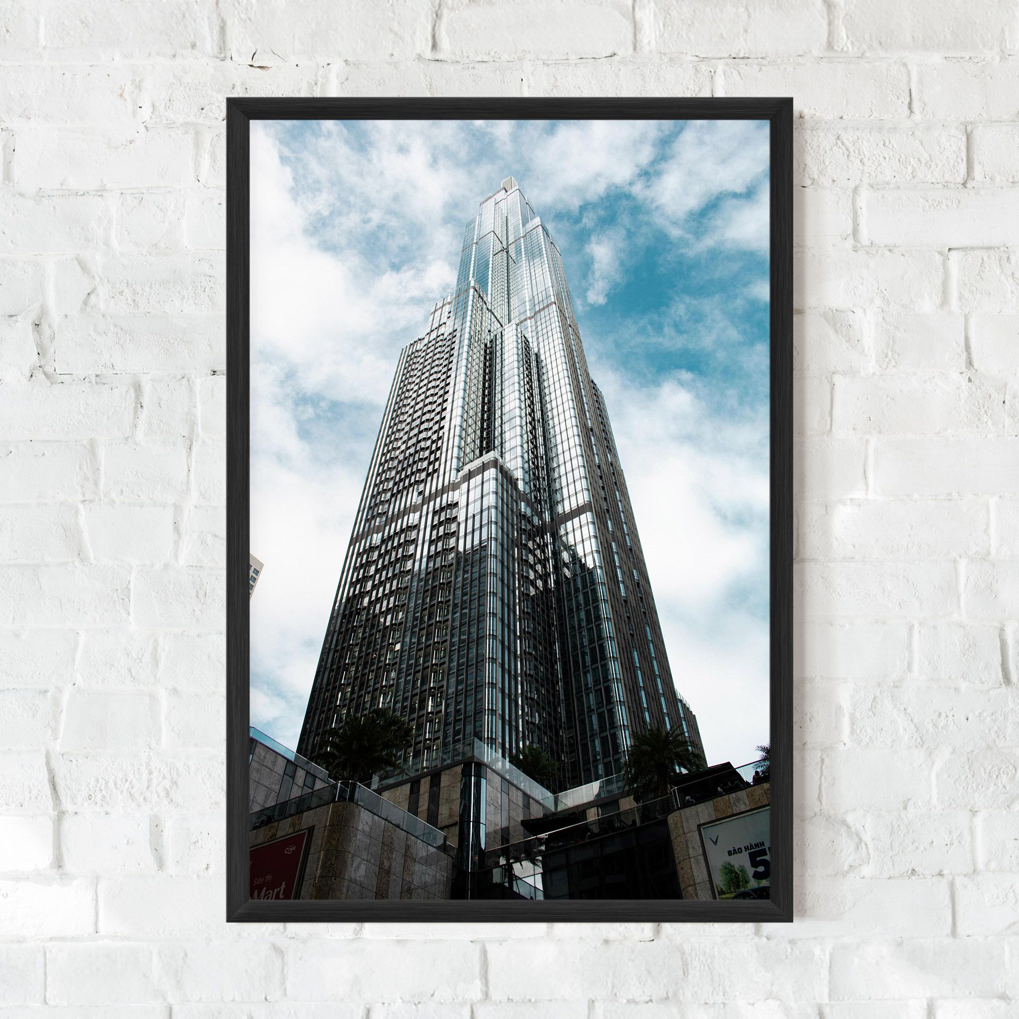 High Building Sky mockup 0