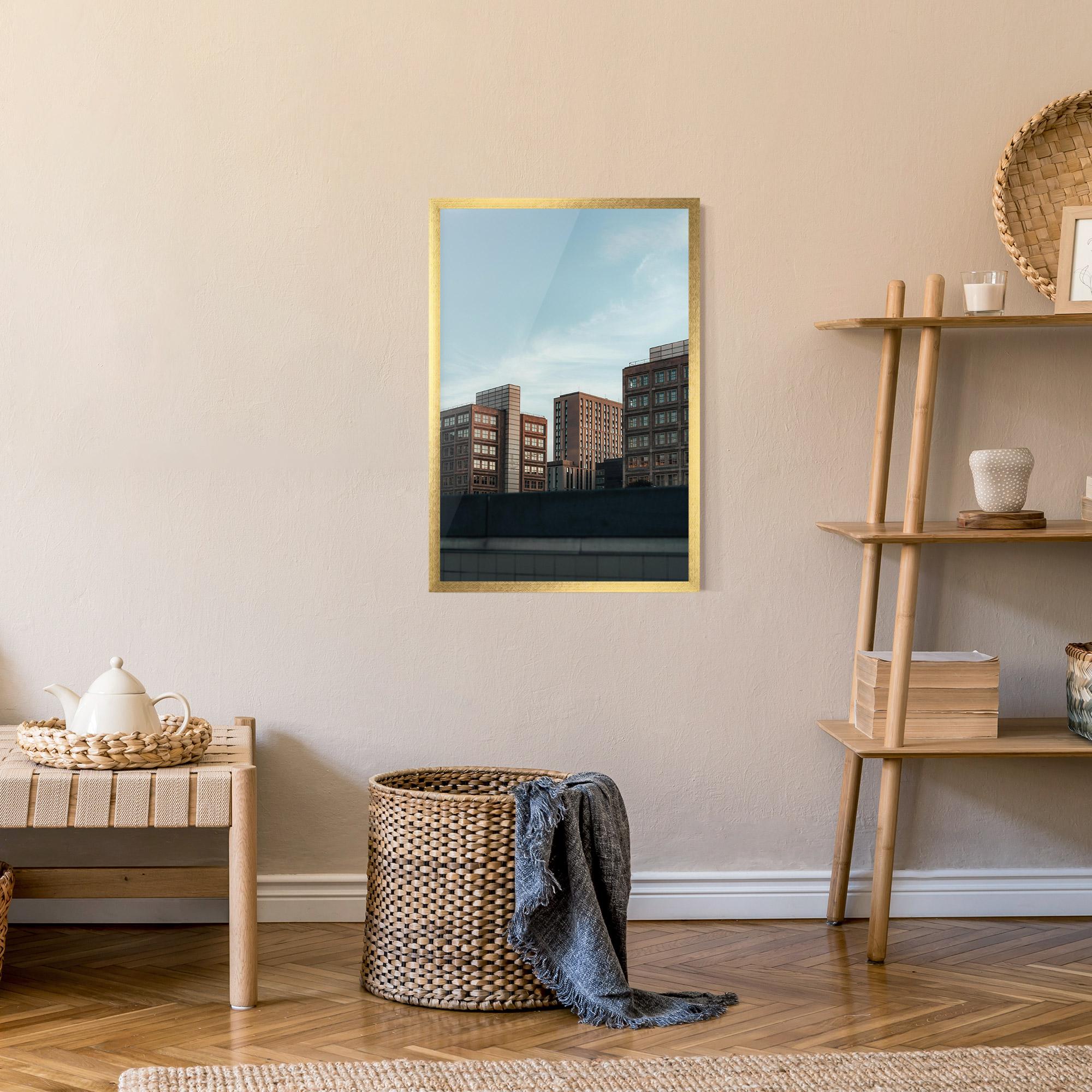 Gerahmte Poster Daylight Building mockup 9