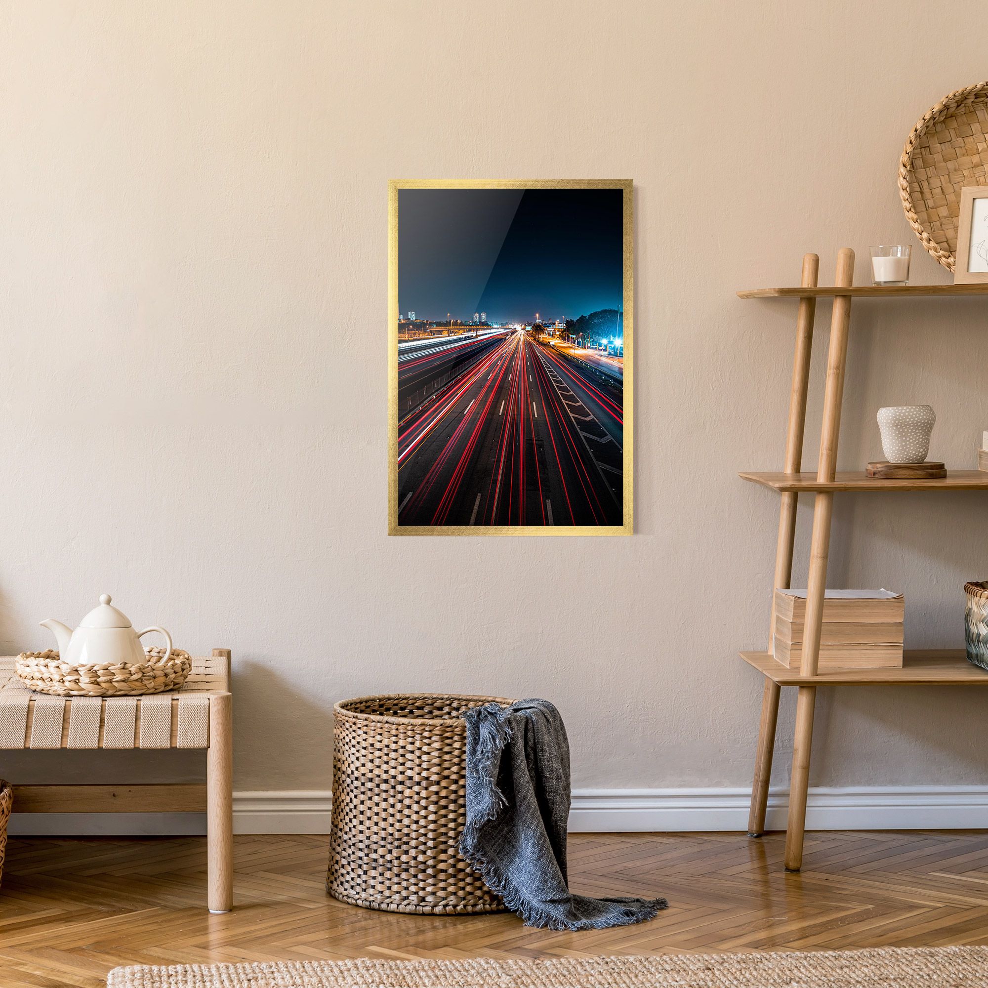 Red Car Lightgs mockup 9