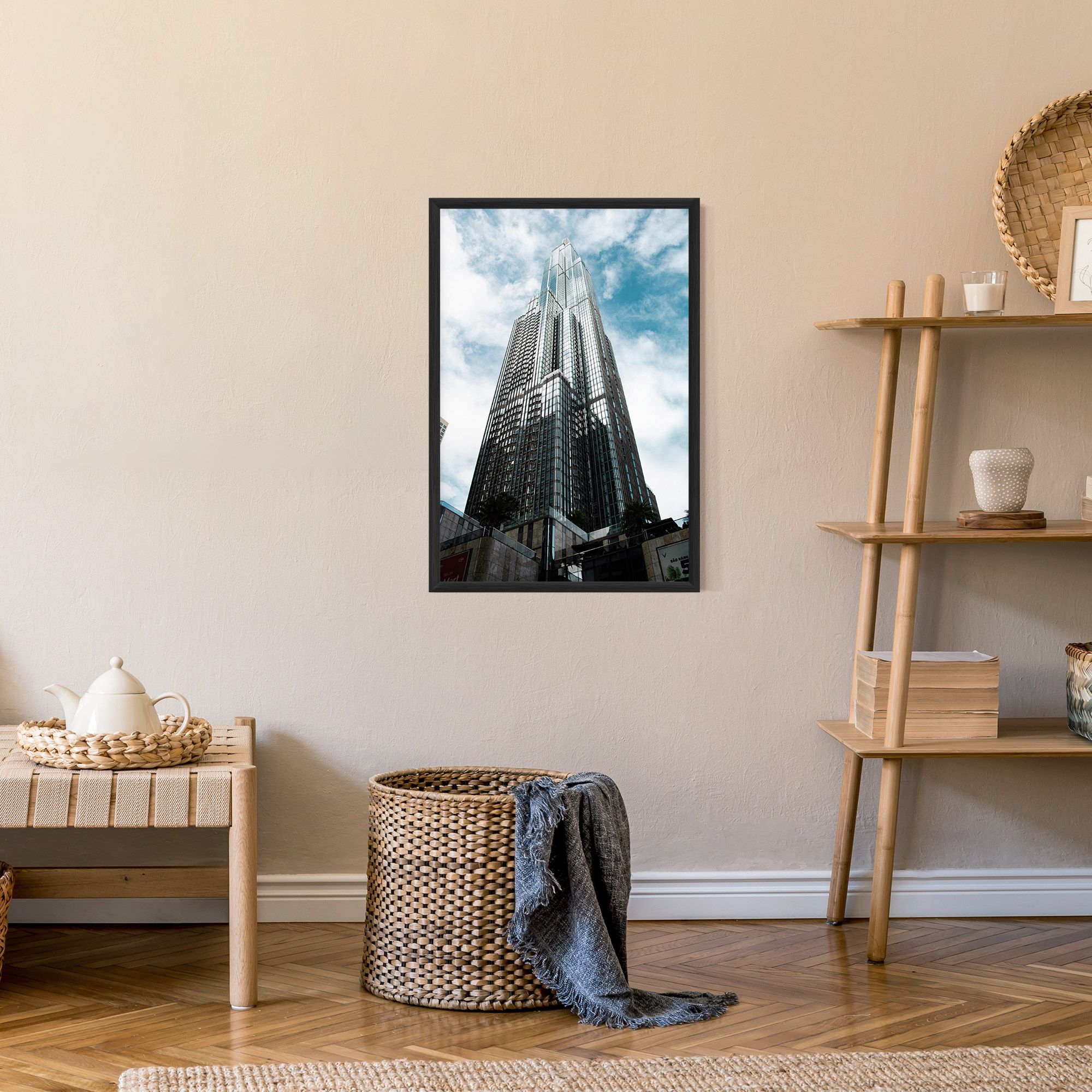 High Building Sky mockup 9