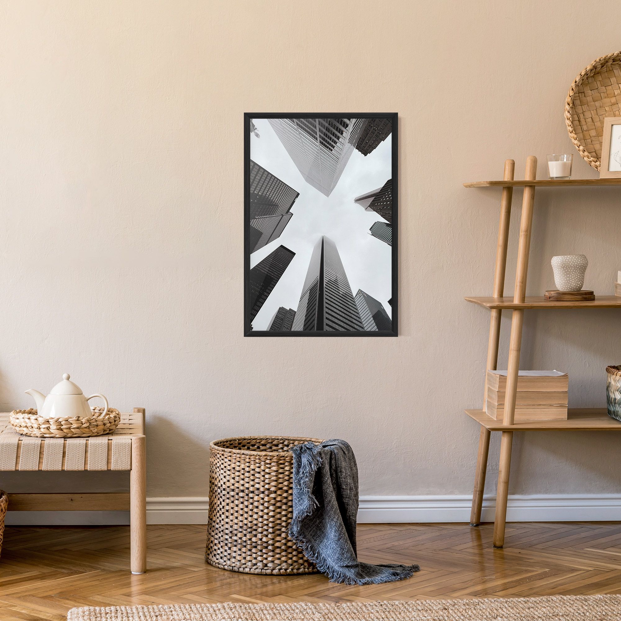 High Grey Building mockup 9